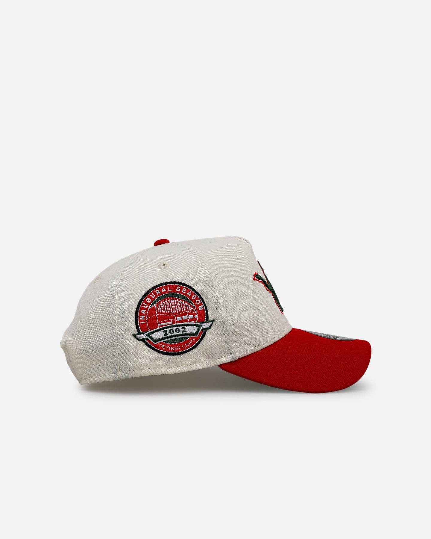 New Era Detroit Lions Strawberry 9FORTY A - Frame Snapback Chrome/Red