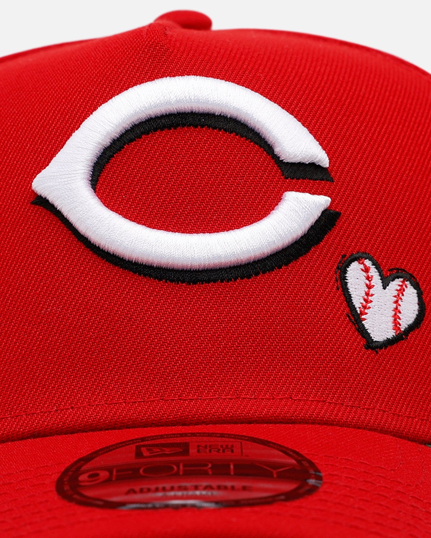 New Era Cincinnati Reds Baseball Hearts 9FORTY A - Frame Snapback Official Team Color