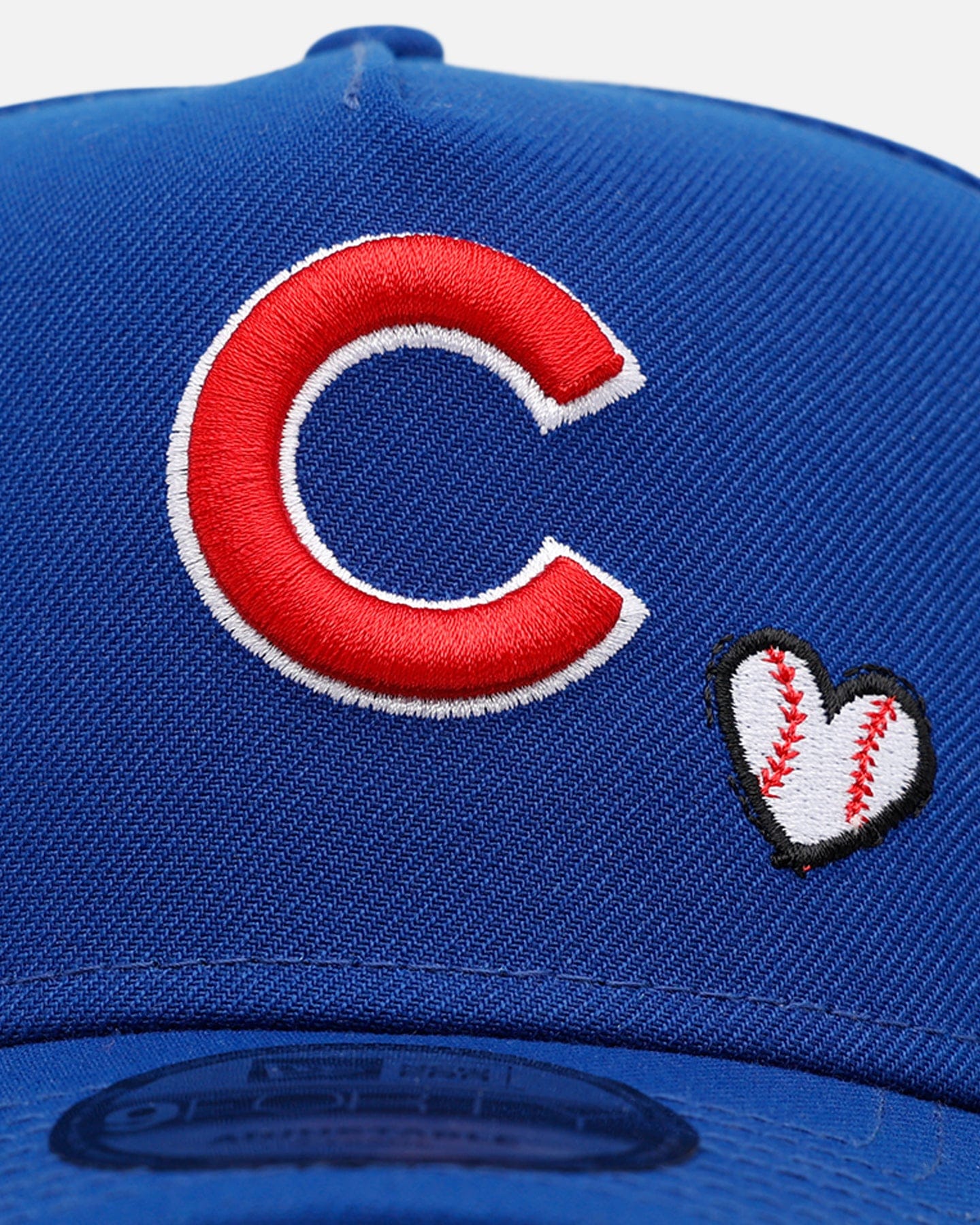 New Era Chicago Cubs Baseball Hearts 9FORTY A - Frame Snapback Official Team Color