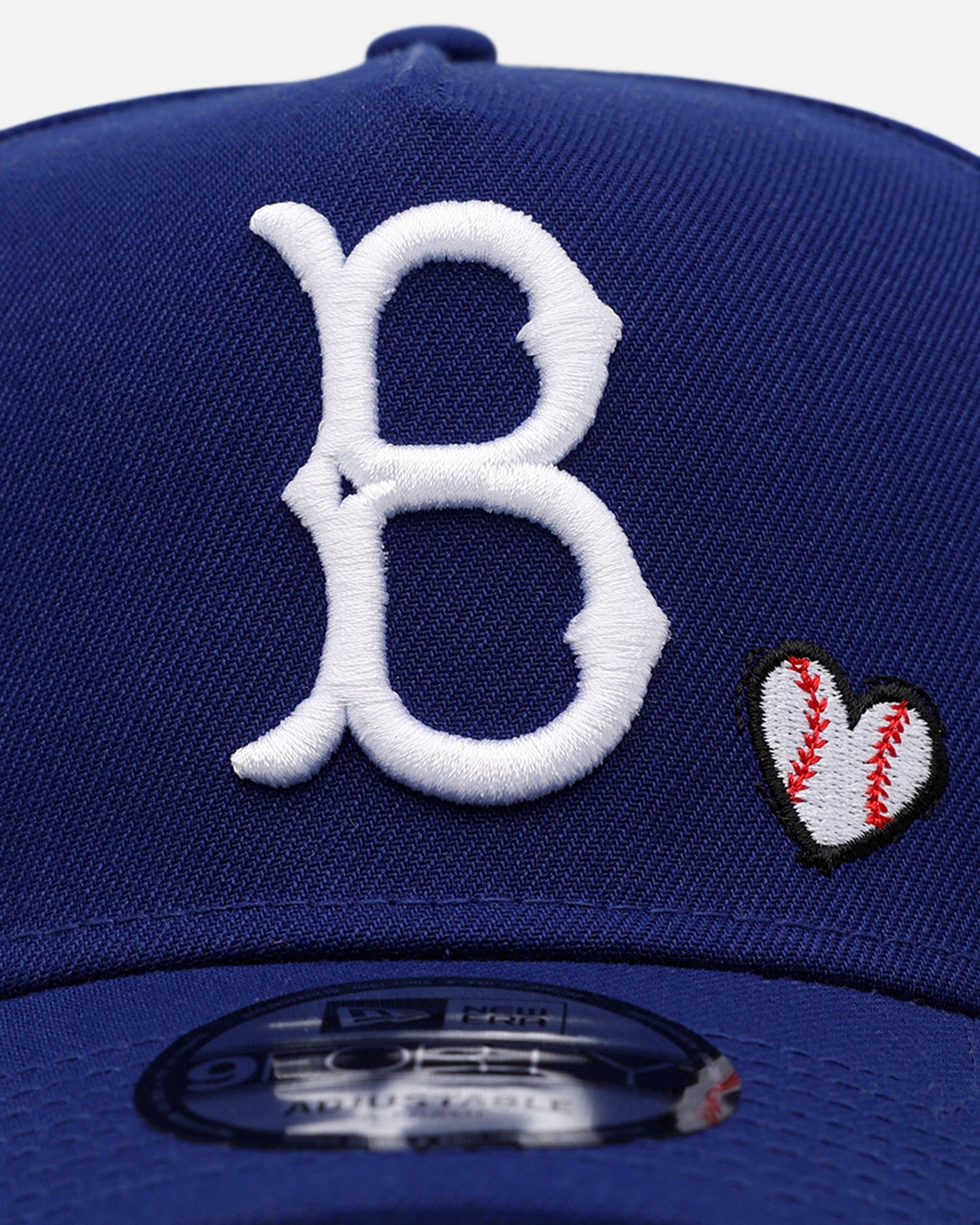 New Era Brooklyn Dodgers Baseball Hearts 9FORTY A - Frame Snapback Official Team Color