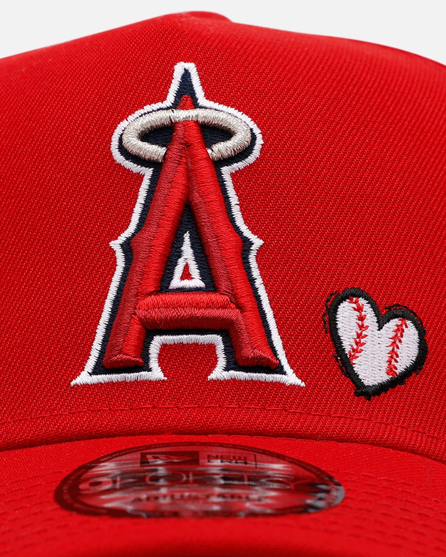 New Era Los Angeles Angels Baseball Hearts 9FORTY A - Frame Snapback Official Team Color