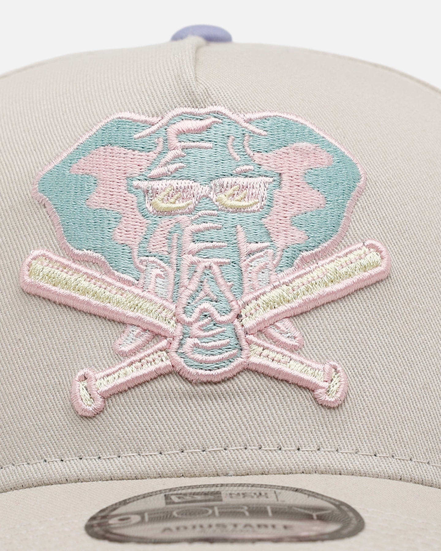 New Era Oakland Athletics Pastel 2.0 9FORTY A - Frame Snapback Stone