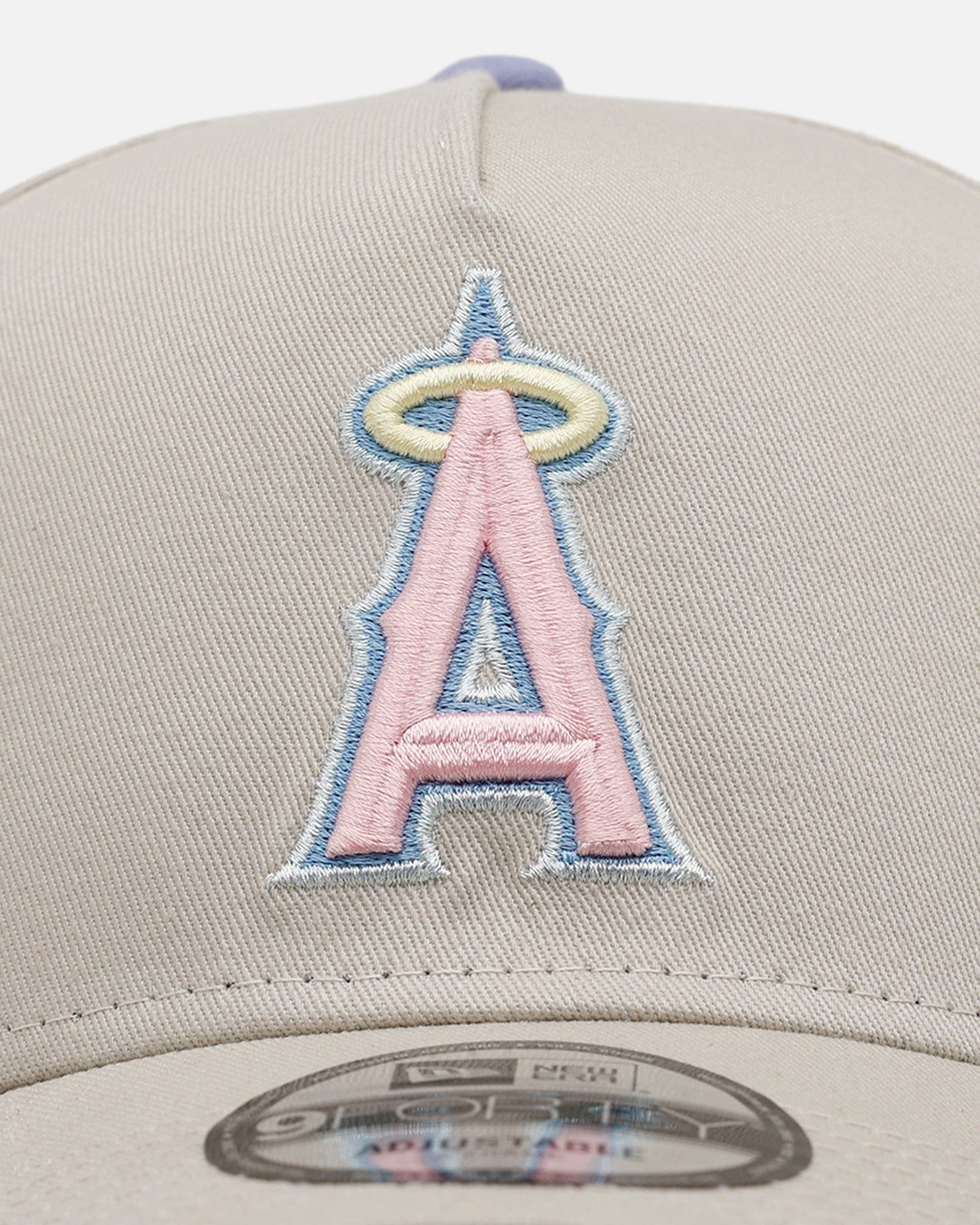 New Era Los Angeles Angels Pastel 2.0 9FORTY A - Frame Snapback Stone