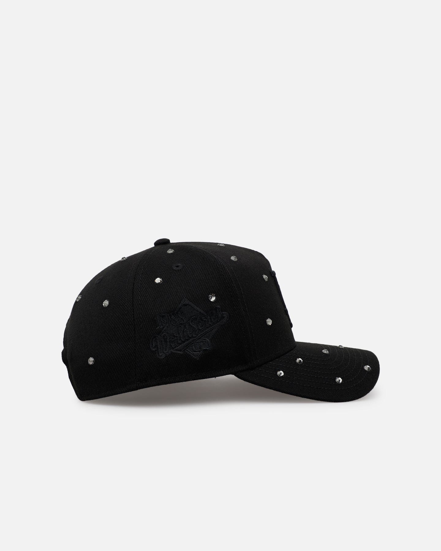 New Era Los Angeles Dodgers Embellishment 9FORTY A - Frame Snapback Black/Black