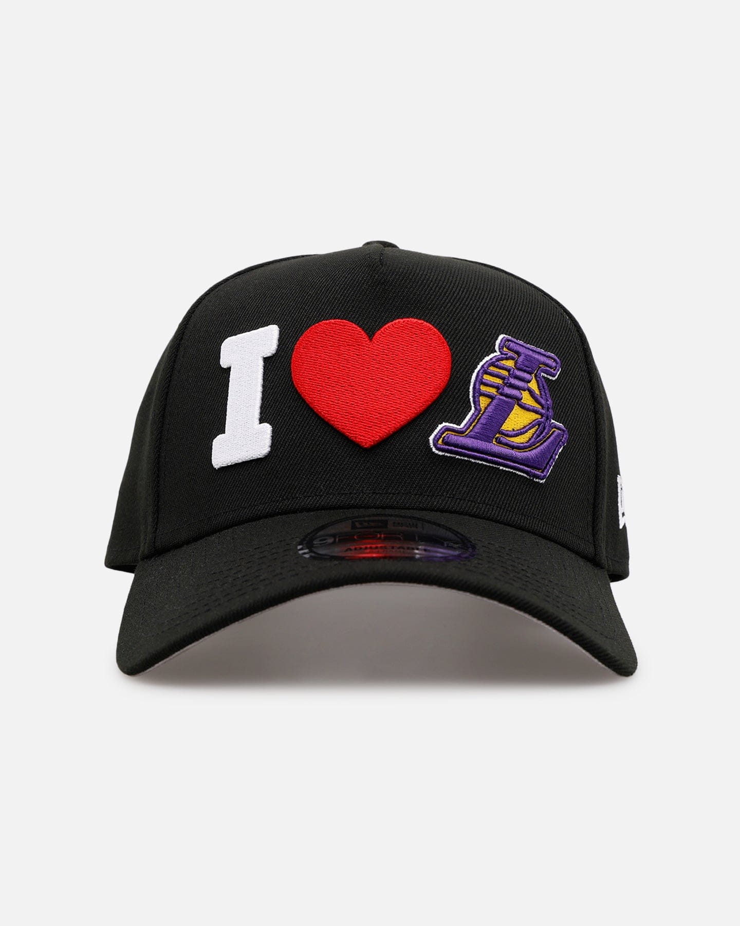 New Era Los Angeles Lakers Love 9FORTY A - Frame Snapback Black