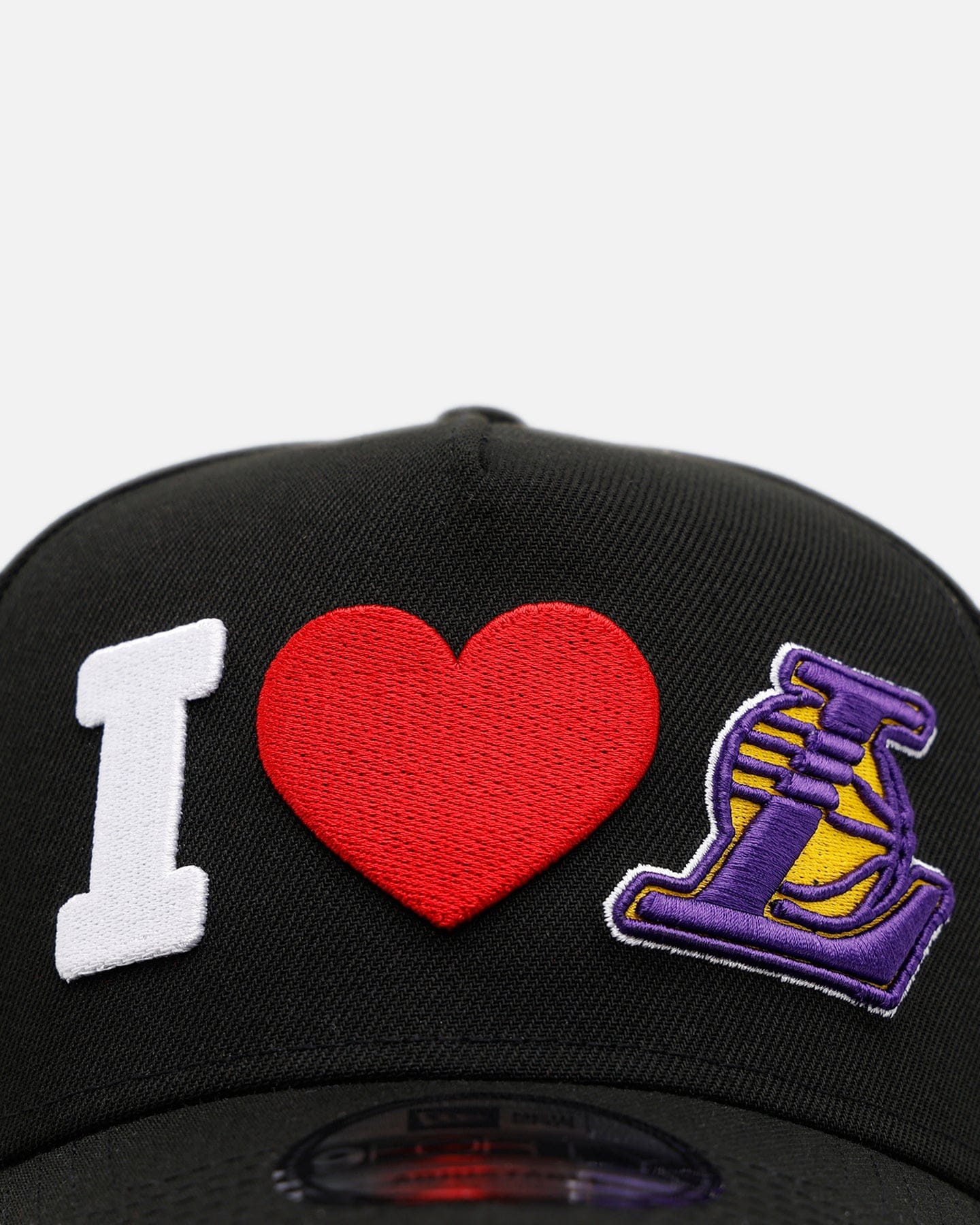 New Era Los Angeles Lakers Love 9FORTY A - Frame Snapback Black