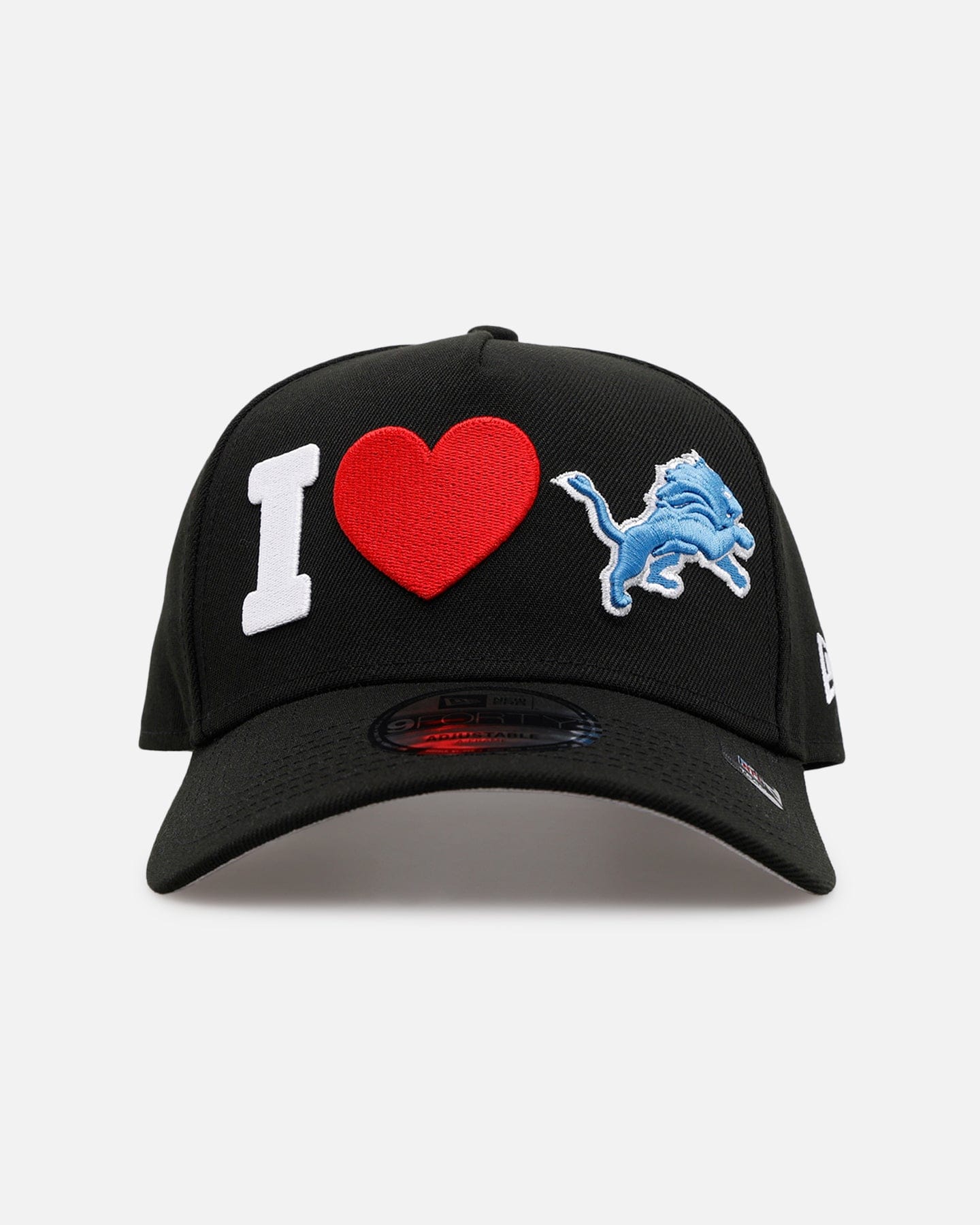 New Era Detroit Lions Love 9FORTY A - Frame Snapback Black