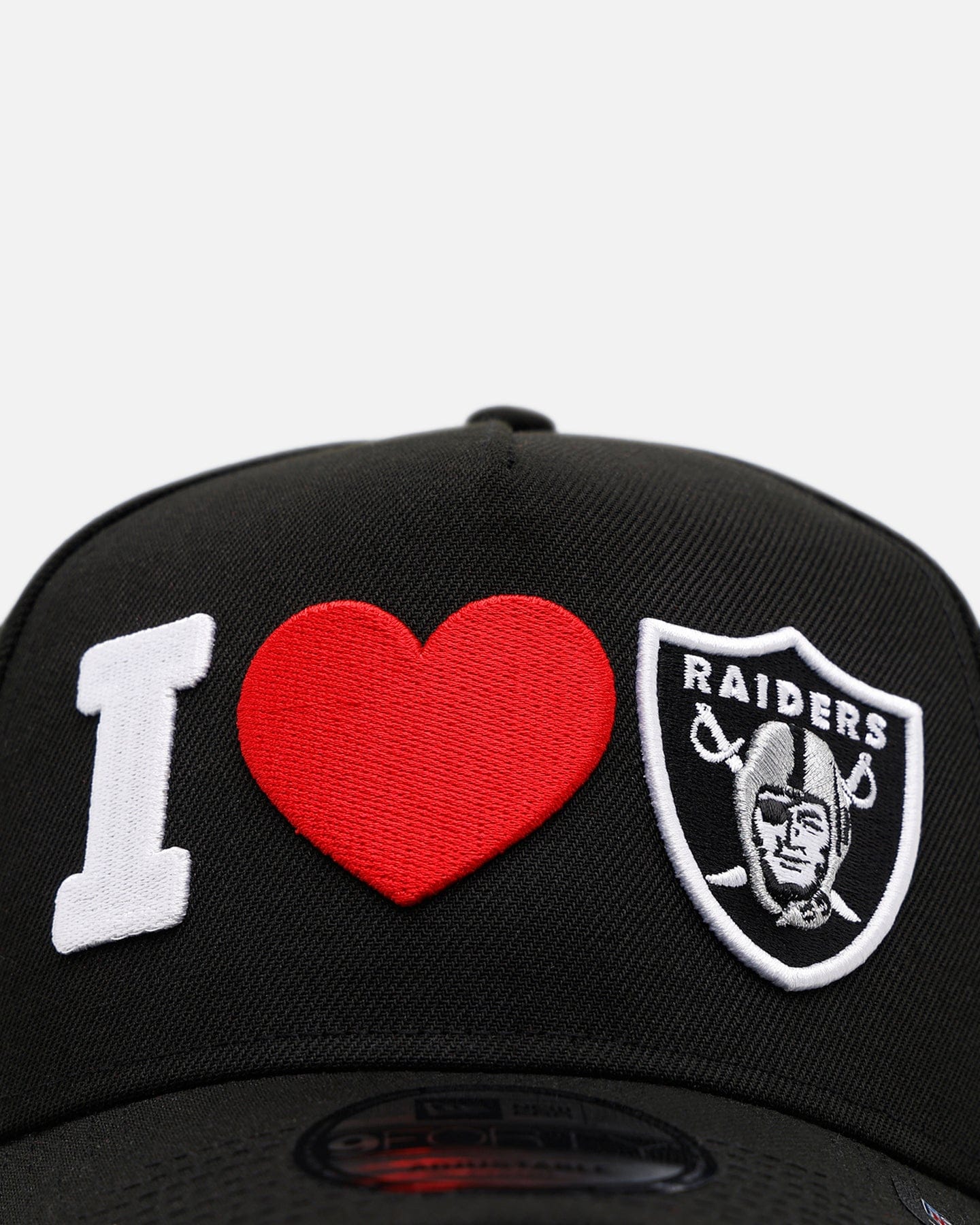 New Era Las Vegas Raiders Love 9FORTY A - Frame Snapback Black