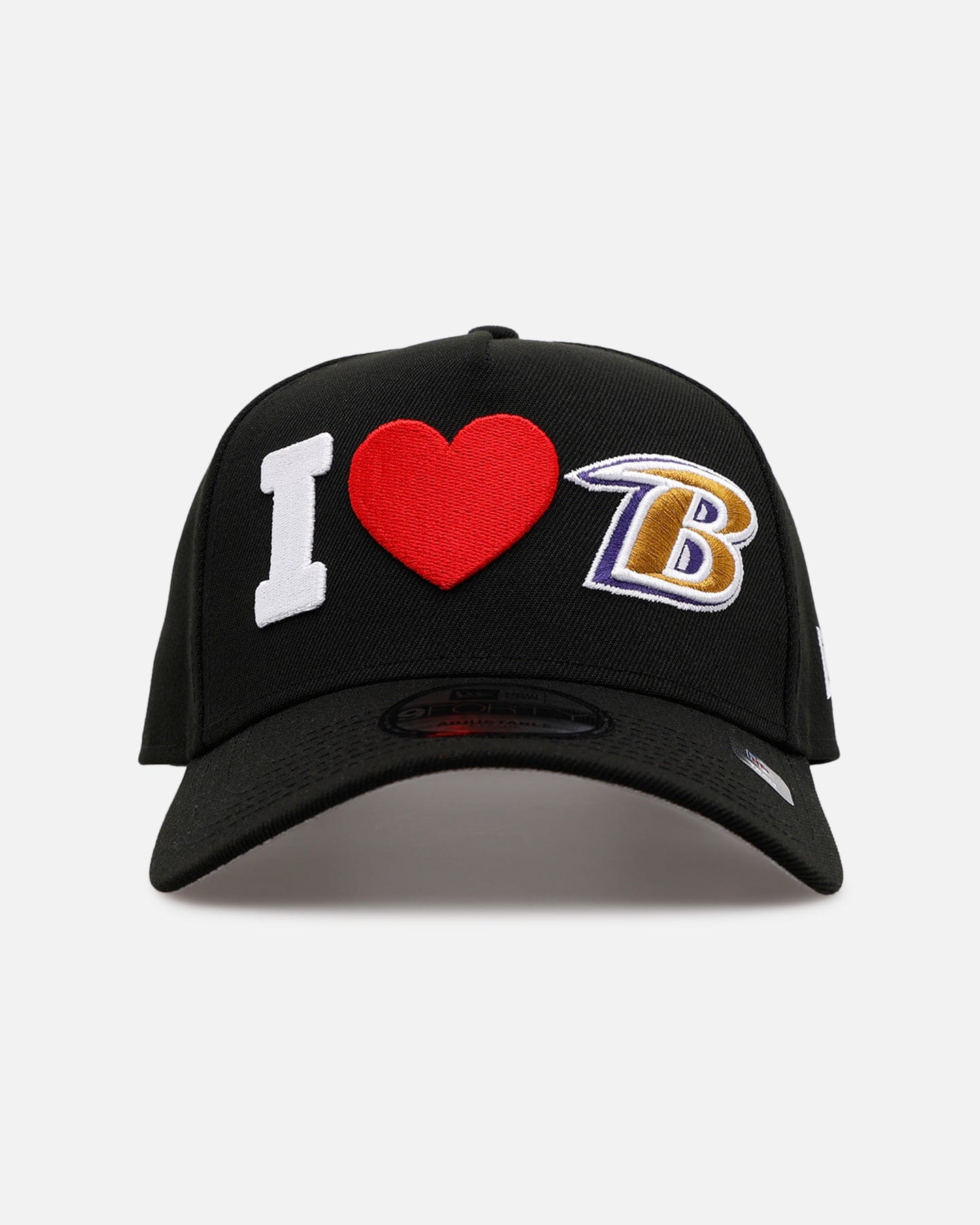 New Era Baltimore Ravens Love 9FORTY A - Frame Snapback Black