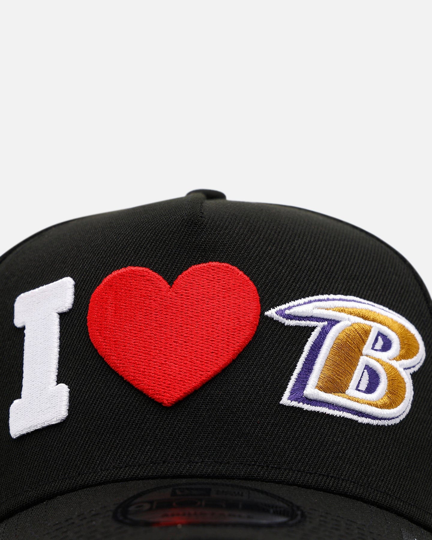 New Era Baltimore Ravens Love 9FORTY A - Frame Snapback Black