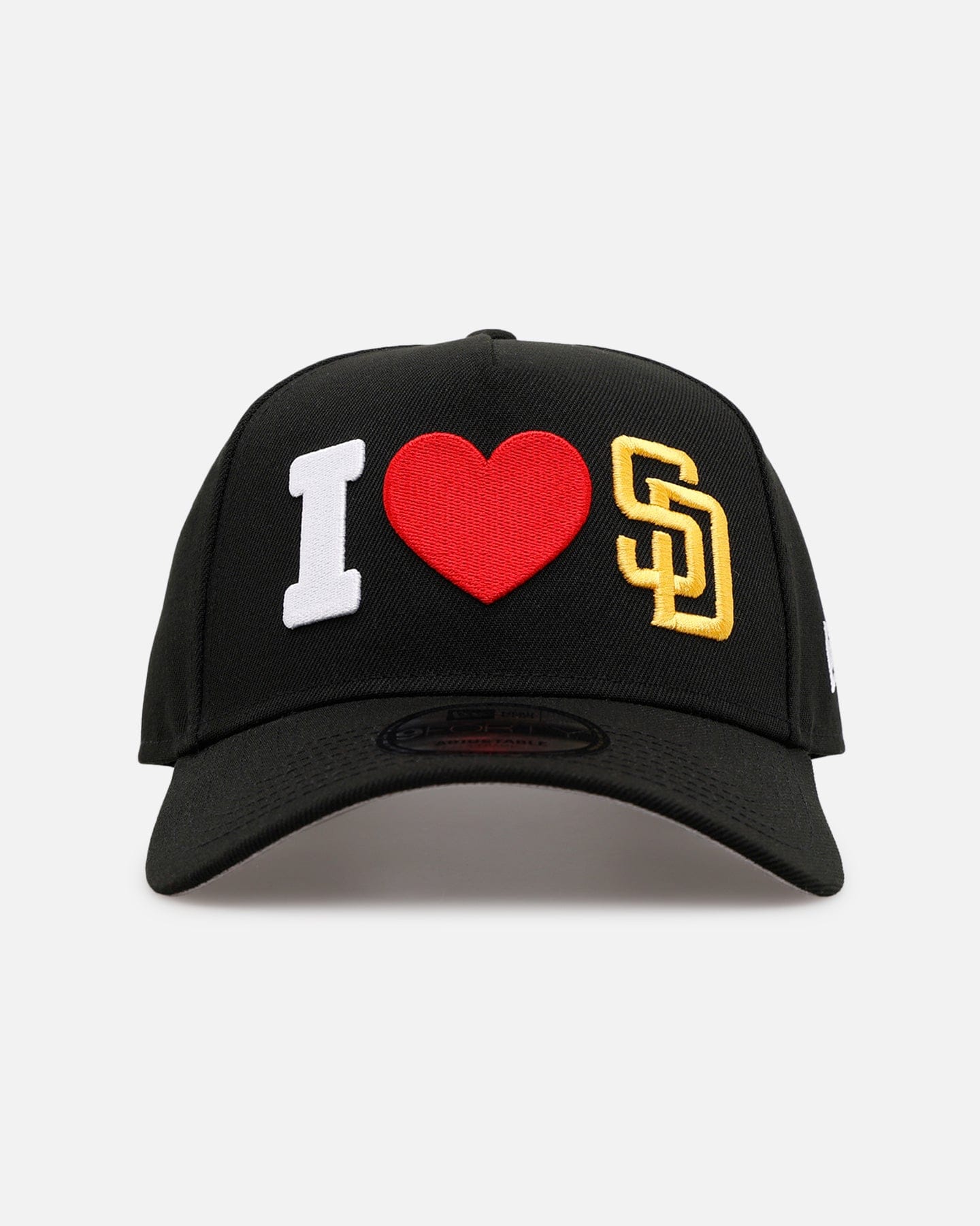 New Era San Diego Padres Love 9FORTY A - Frame Snapback Black