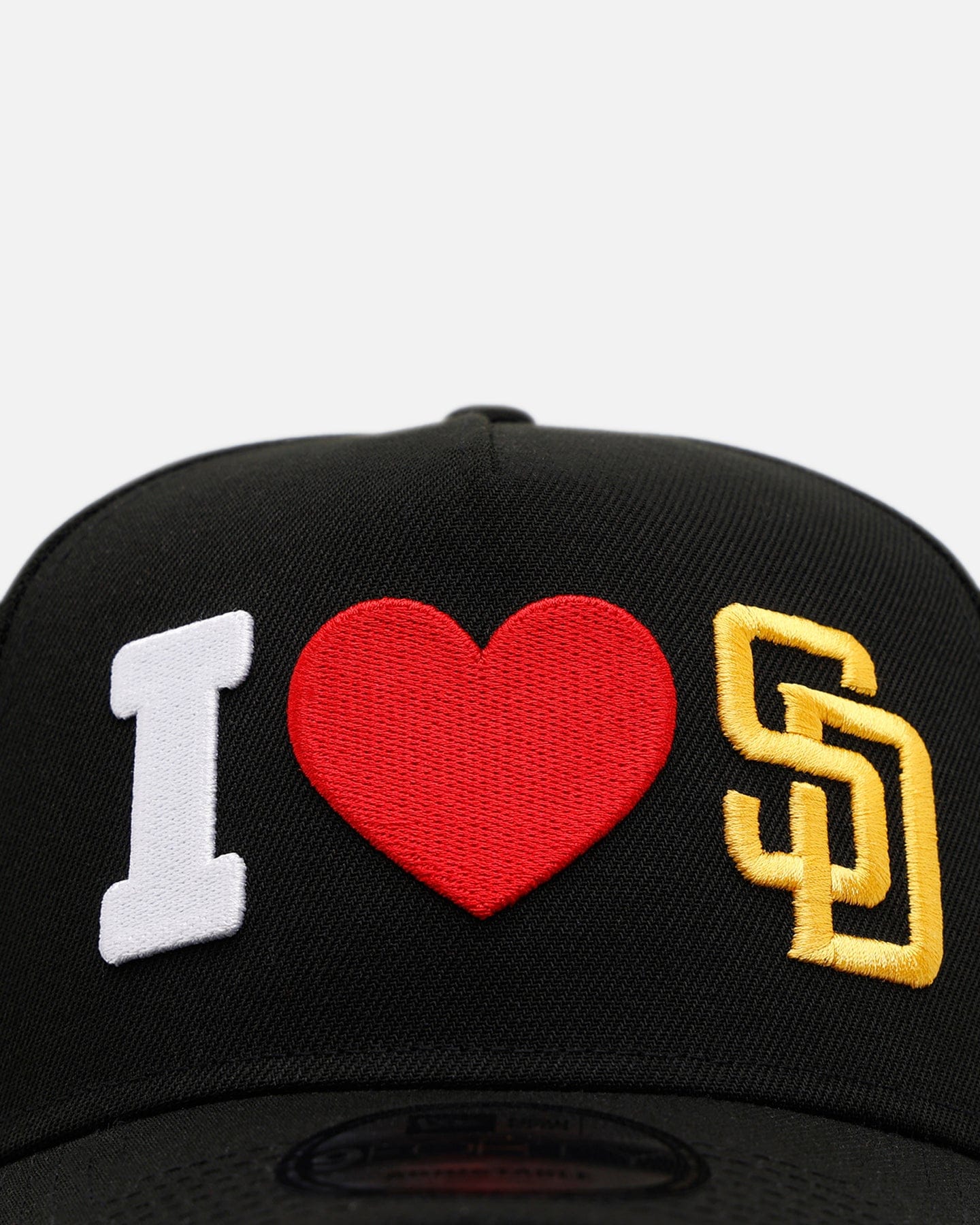 New Era San Diego Padres Love 9FORTY A - Frame Snapback Black