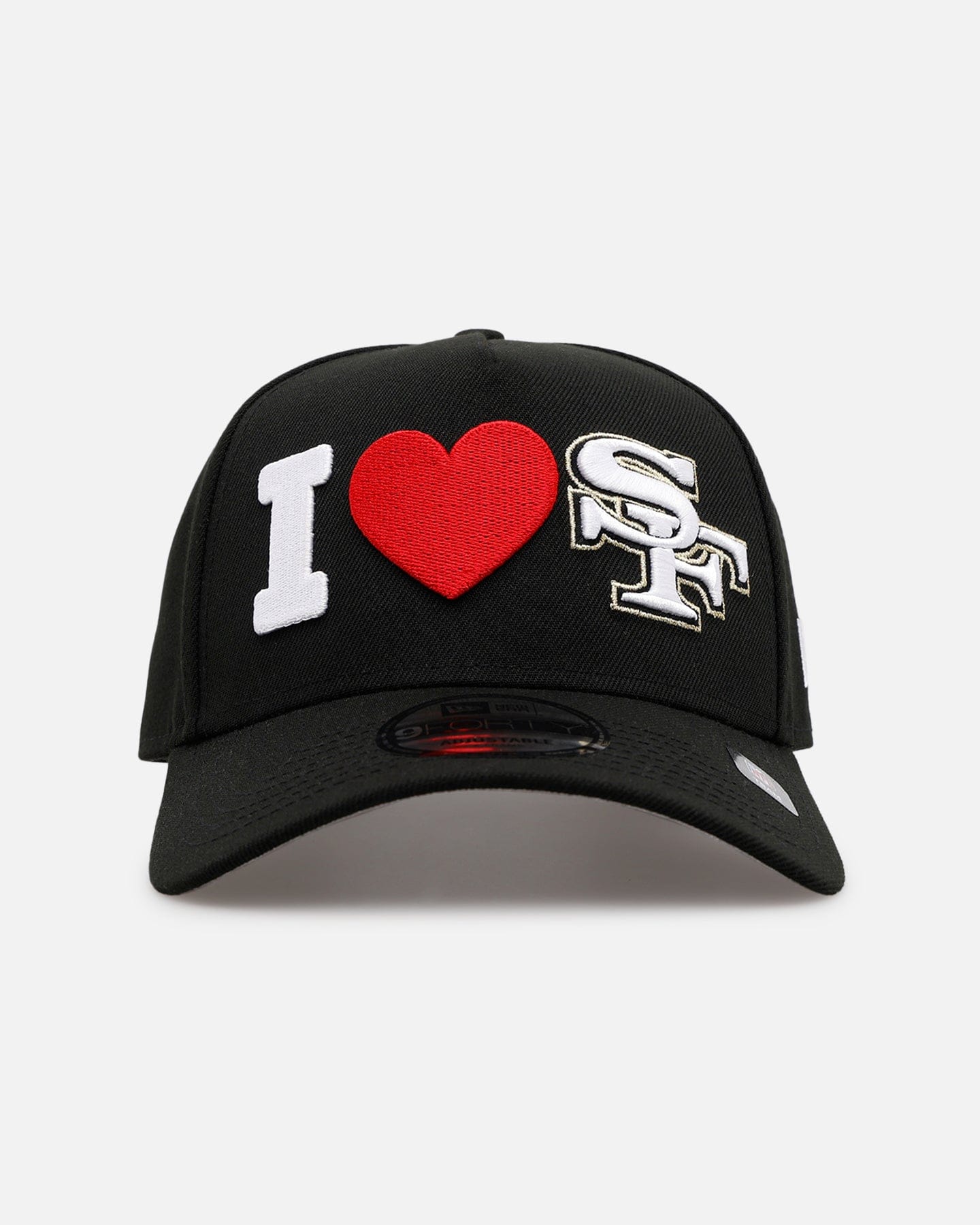 New Era San Francisco 49ers Love 9FORTY A - Frame Snapback Black