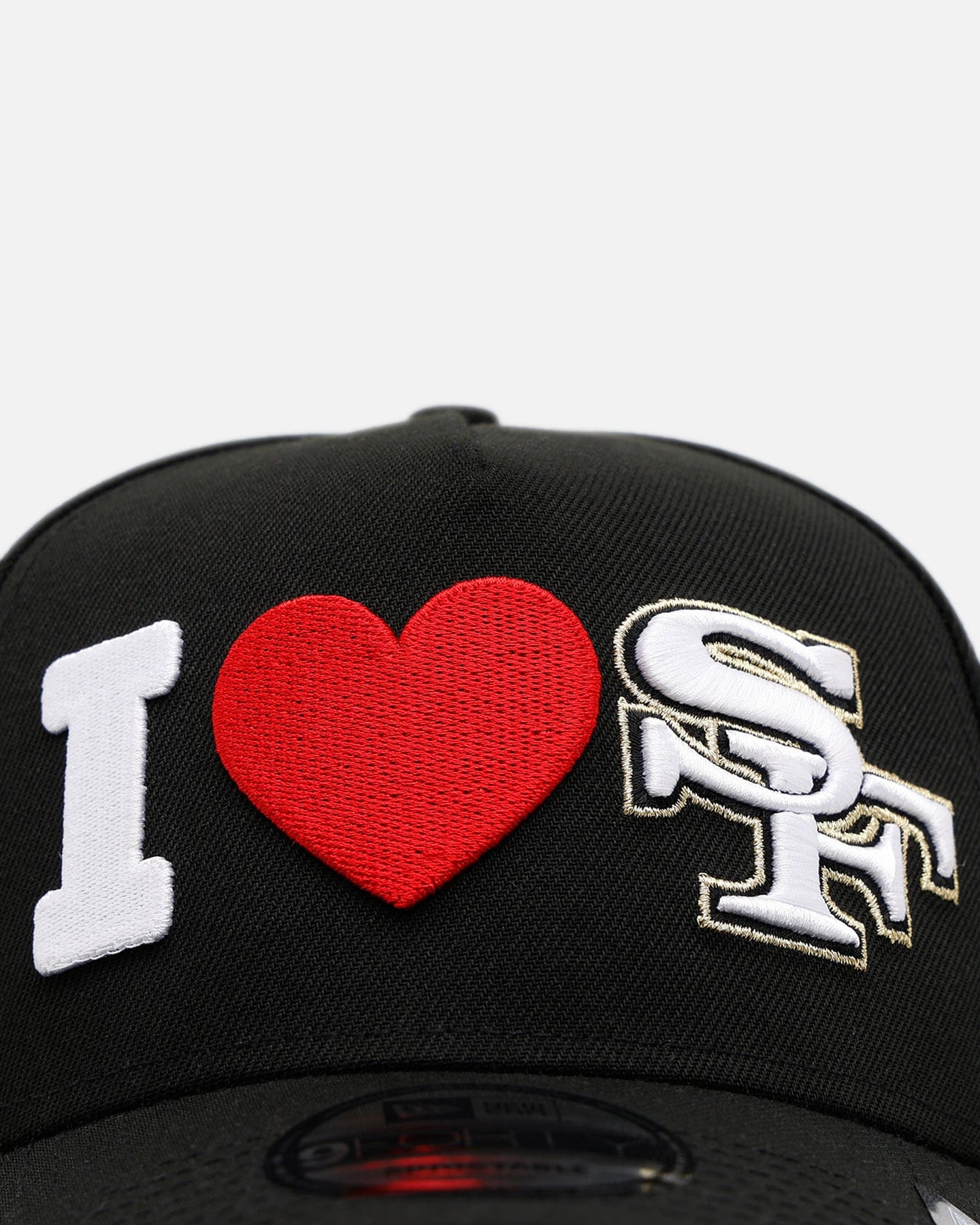 New Era San Francisco 49ers Love 9FORTY A - Frame Snapback Black