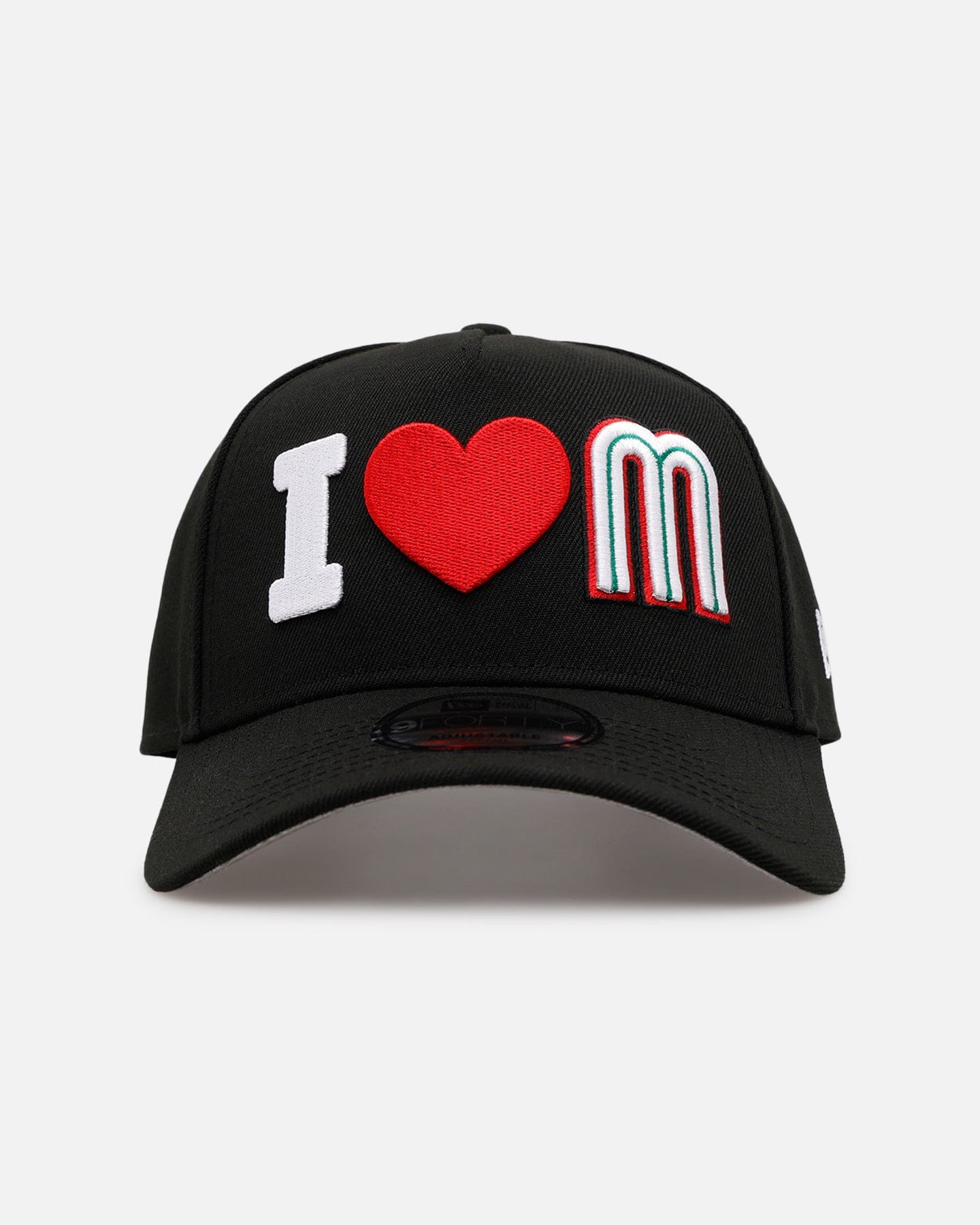 New Era Mexico National Baseball Team Love 9FORTY A - Frame Snapback Black
