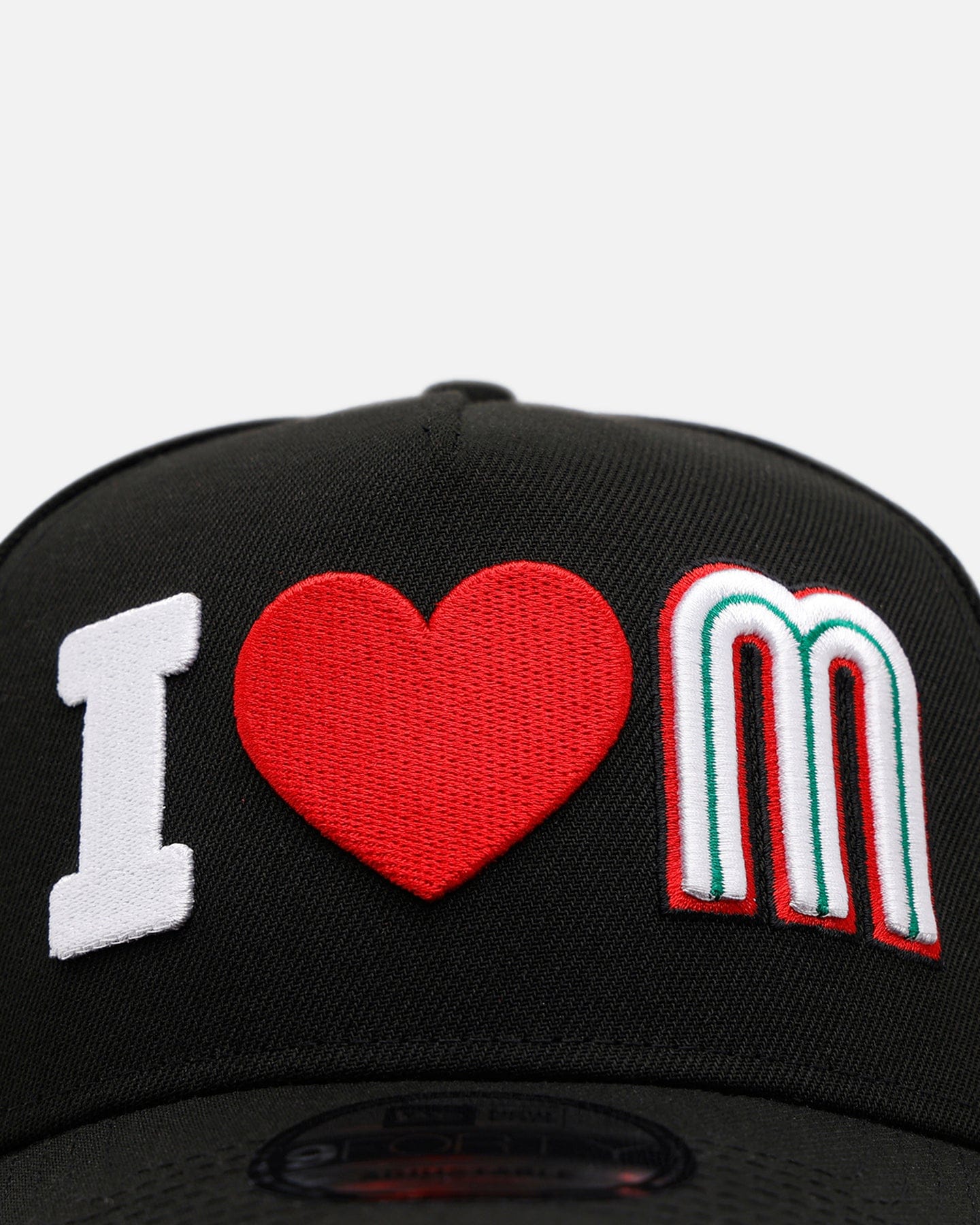 New Era Mexico National Baseball Team Love 9FORTY A - Frame Snapback Black