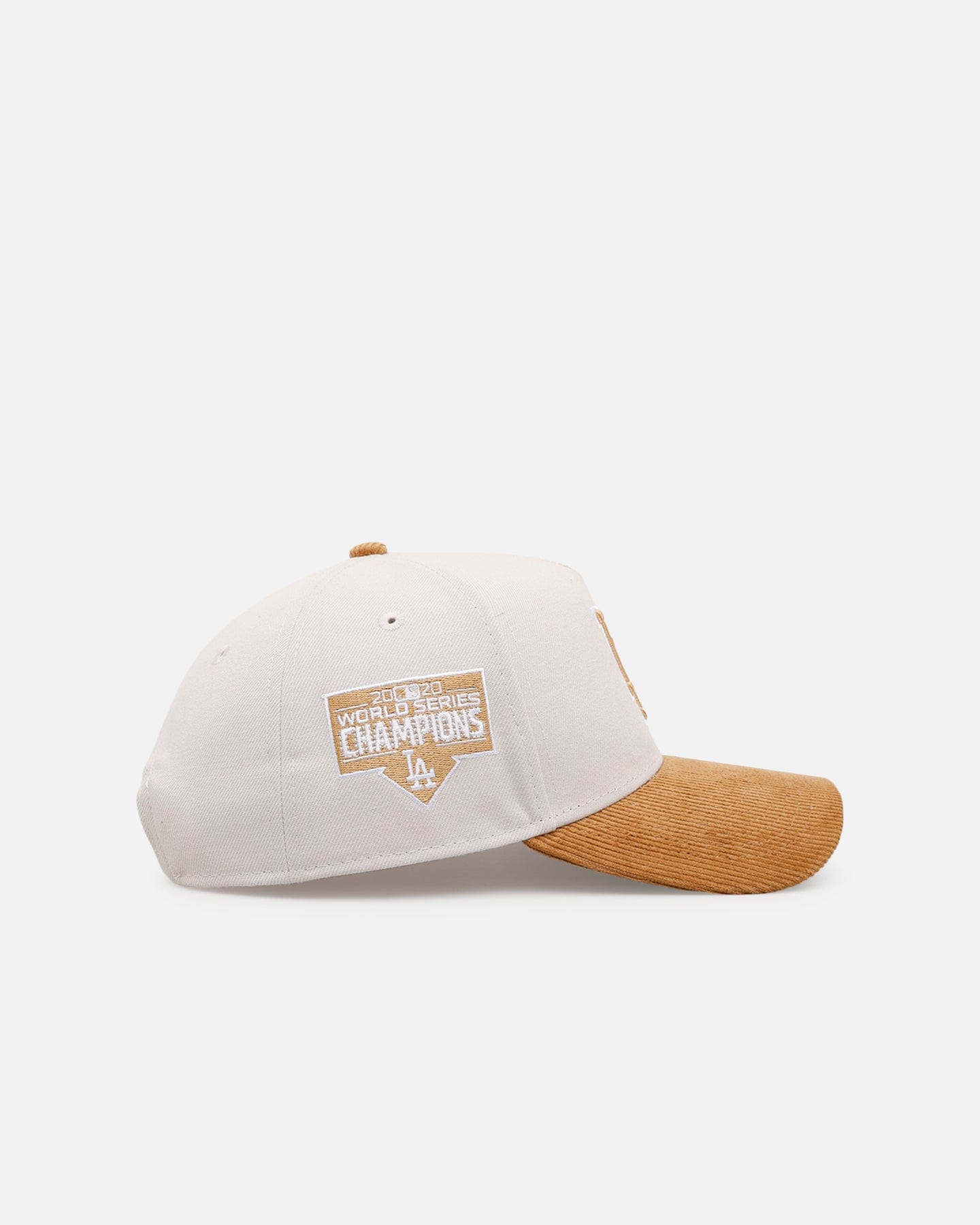 New Era Los Angeles Dodgers Honey Pot 9FORTY A - Frame Snapback Stone/Wheat