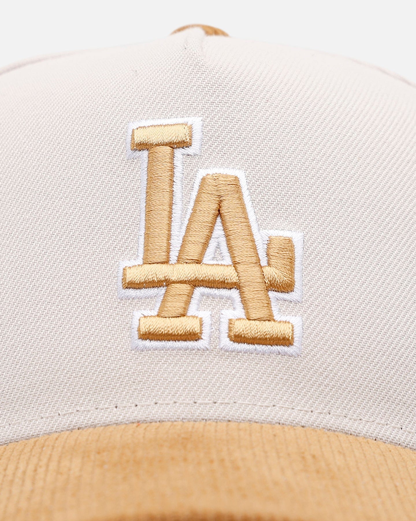 New Era Los Angeles Dodgers Honey Pot 9FORTY A - Frame Snapback Stone/Wheat