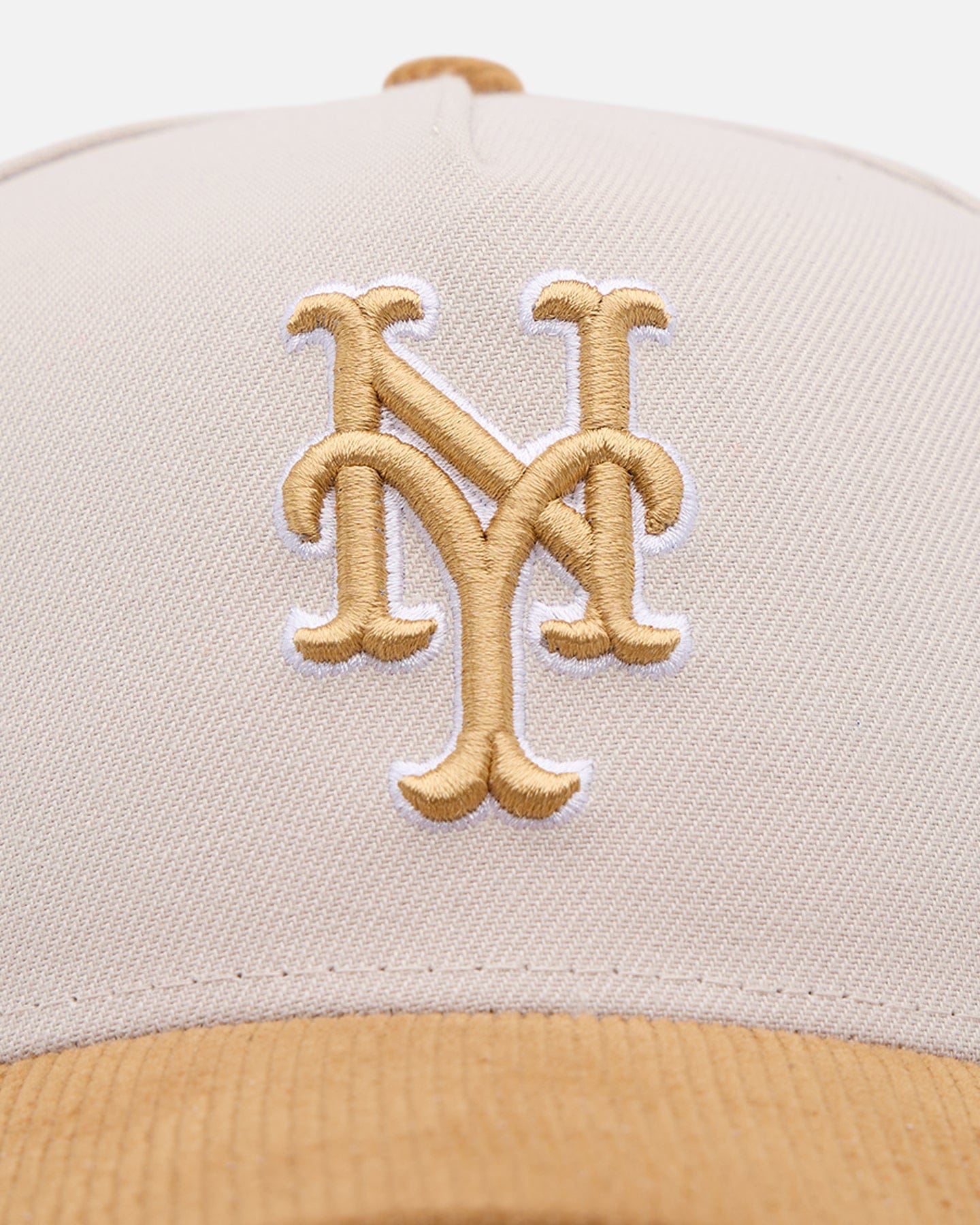 New Era New York Mets Honey Pot 9FORTY A - Frame Snapback Stone/Wheat