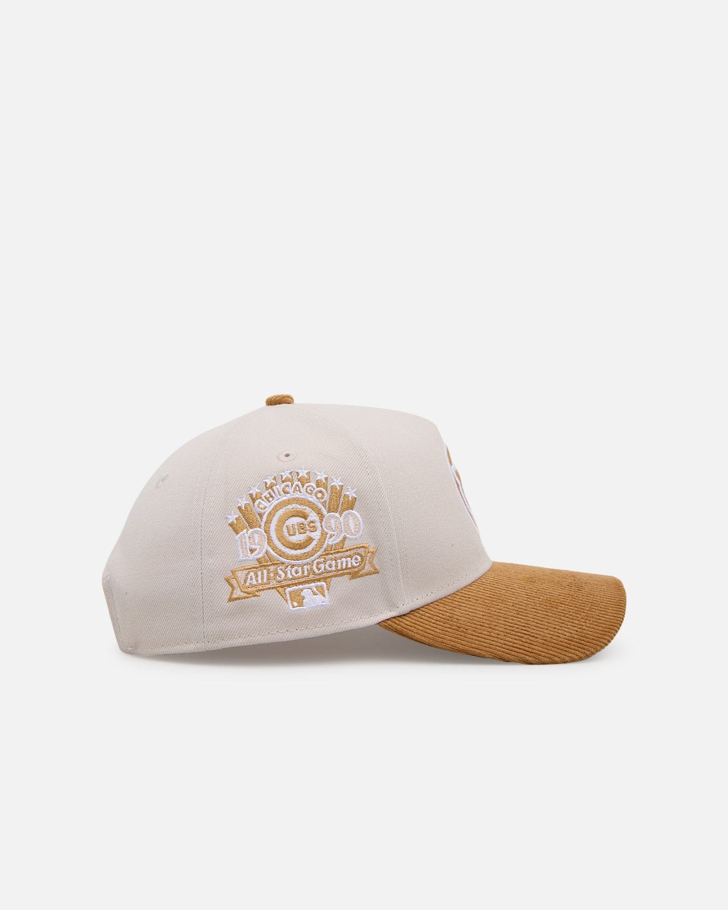 New Era Chicago Cubs Honey Pot 9FORTY A - Frame Snapback Stone/Wheat