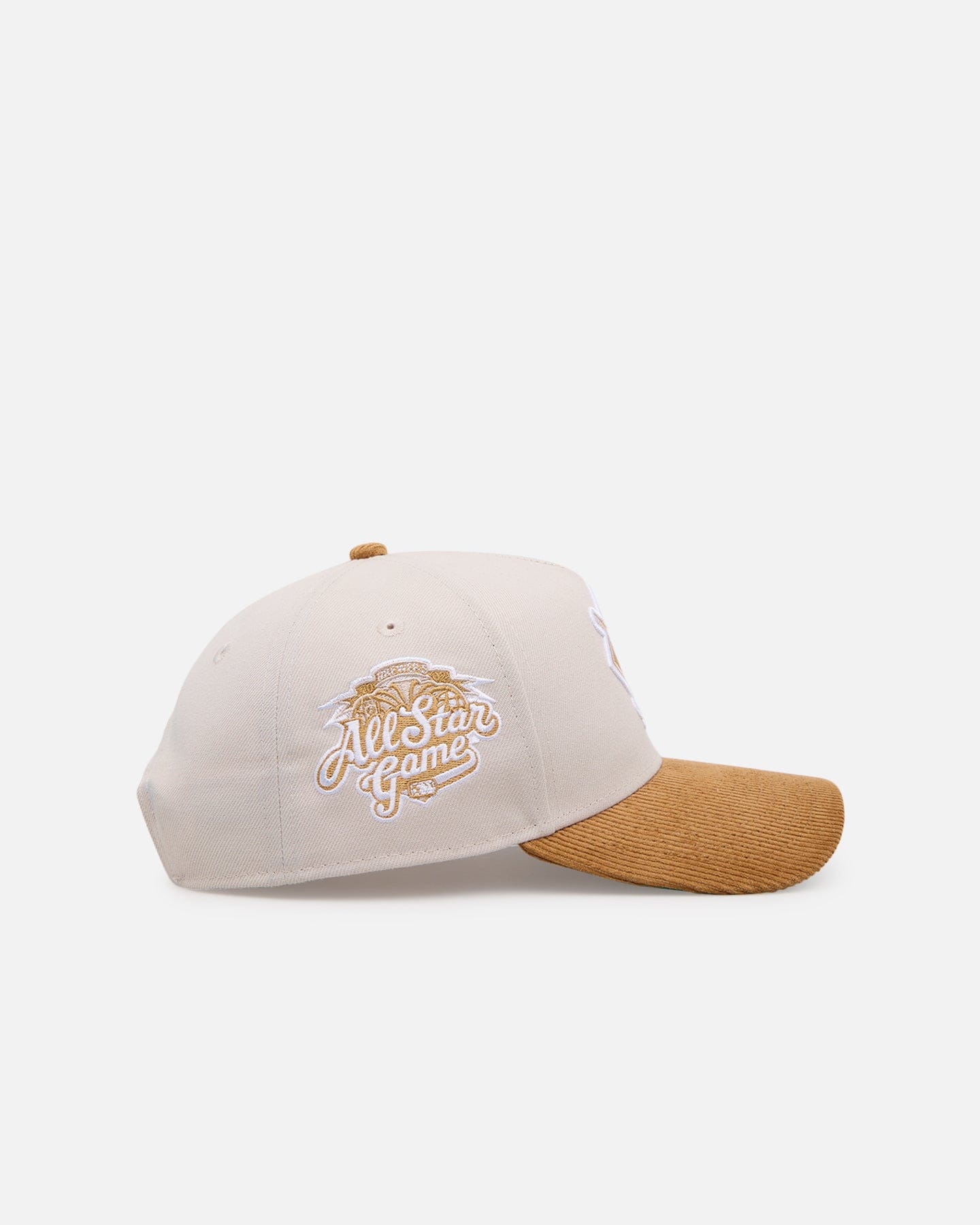 New Era Milwaukee Brewers Honey Pot 9FORTY A - Frame Snapback Stone/Wheat