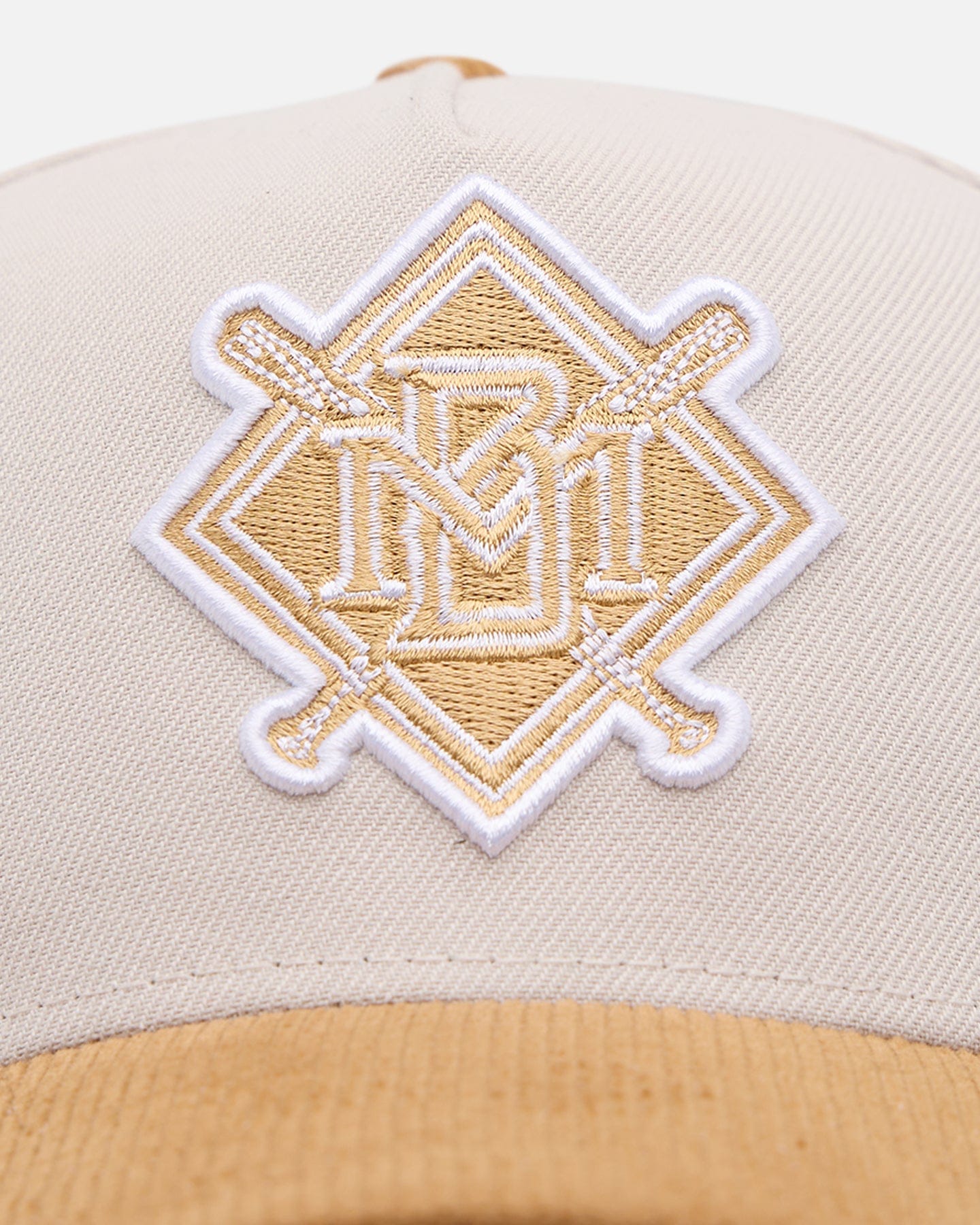 New Era Milwaukee Brewers Honey Pot 9FORTY A - Frame Snapback Stone/Wheat