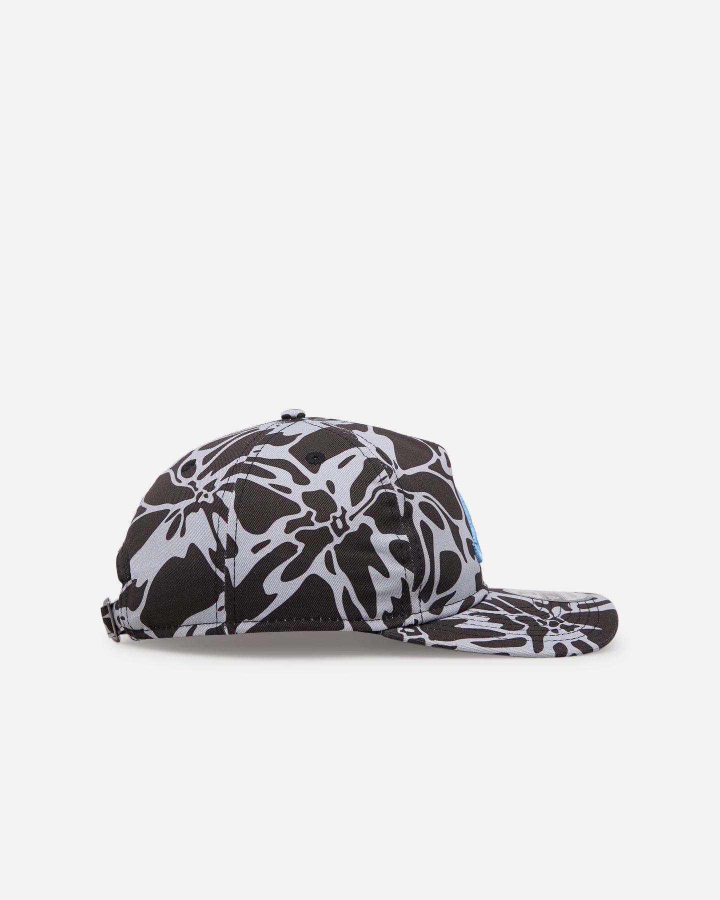 New Era Atlanta Braves Brushed Cotton 19TWENTY Strapback Black/Light Blue