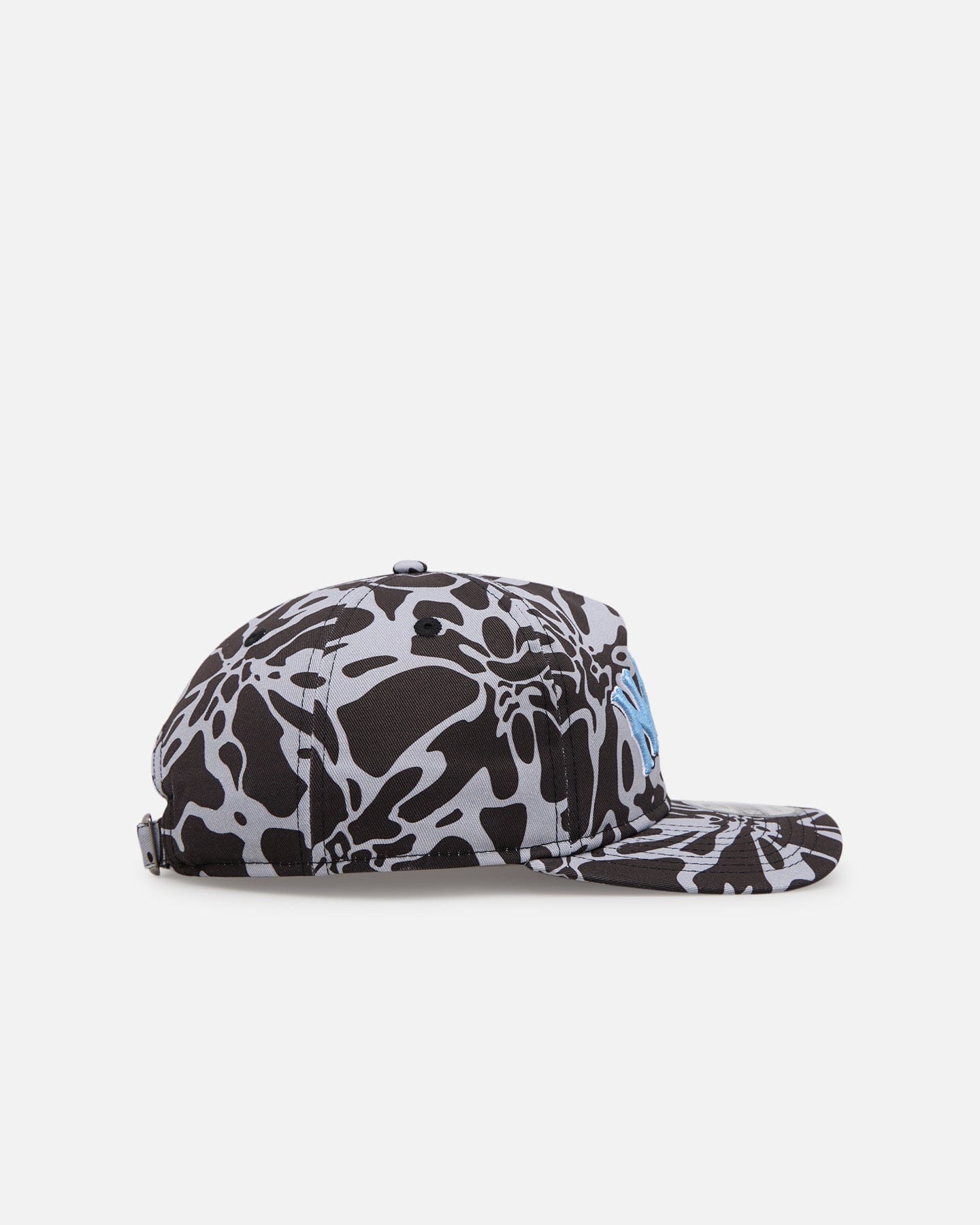 New Era New York Mets Brushed Cotton 19TWENTY Strapback Black/Light Blue