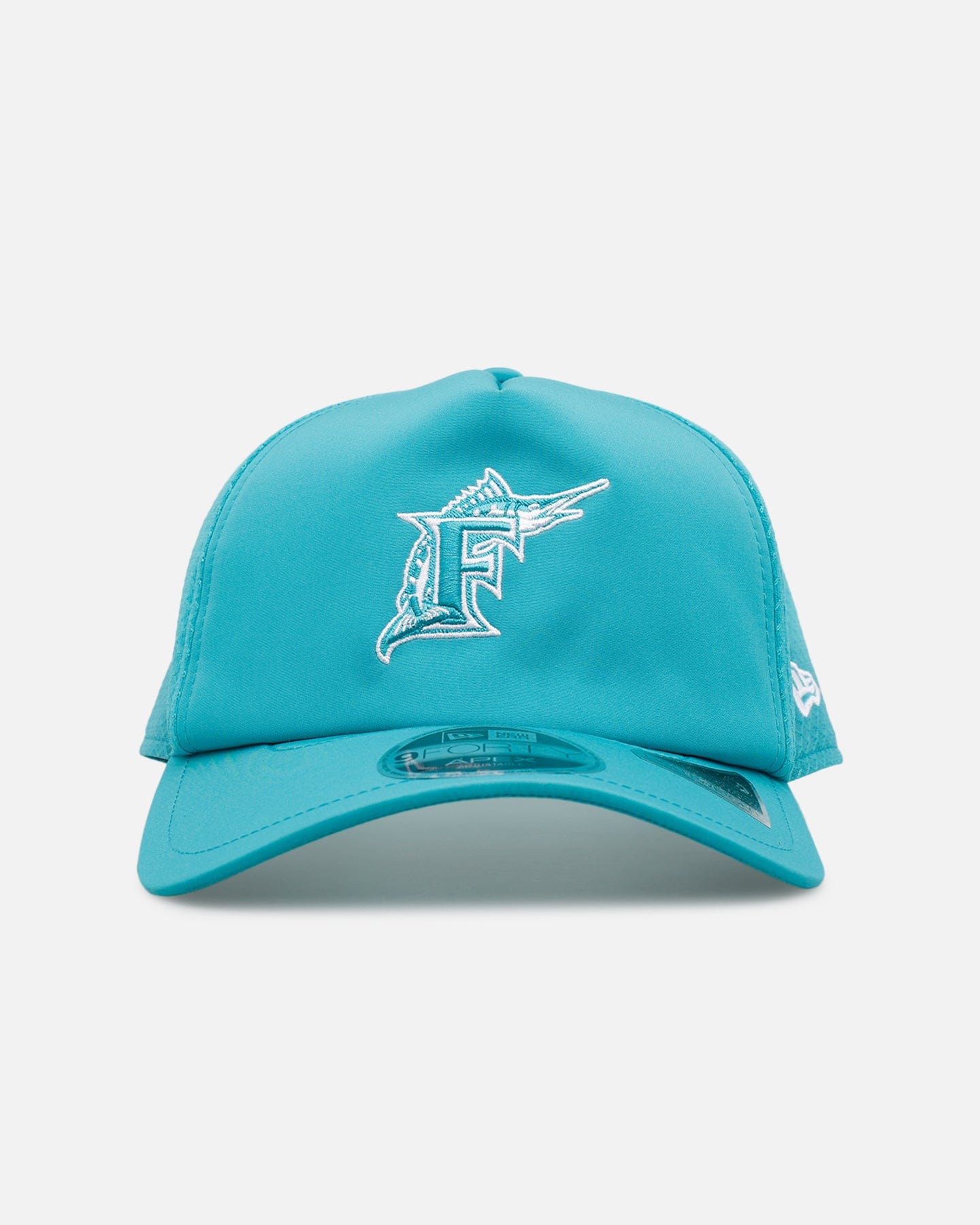New Era Miami Marlins Batting Practice 9FORTY A - Frame Trucker Snapback Official Team Color