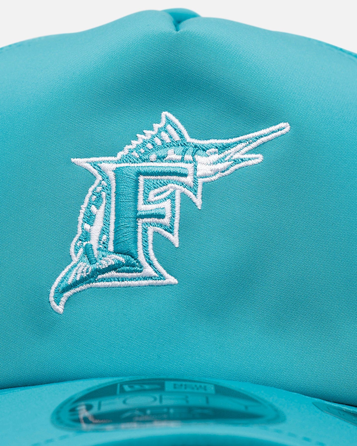 New Era Miami Marlins Batting Practice 9FORTY A - Frame Trucker Snapback Official Team Color