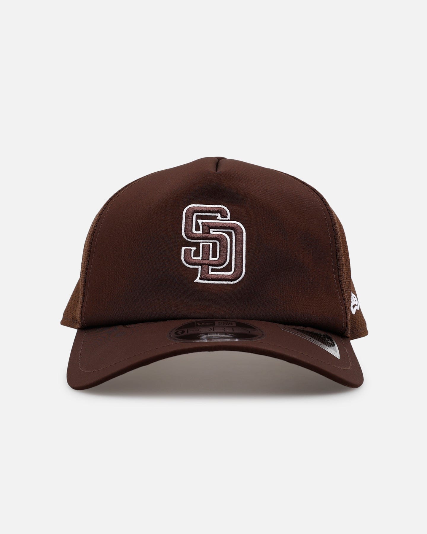 New Era San Diego Padres Batting Practice 9FORTY A - Frame Trucker Snapback Official Team Color