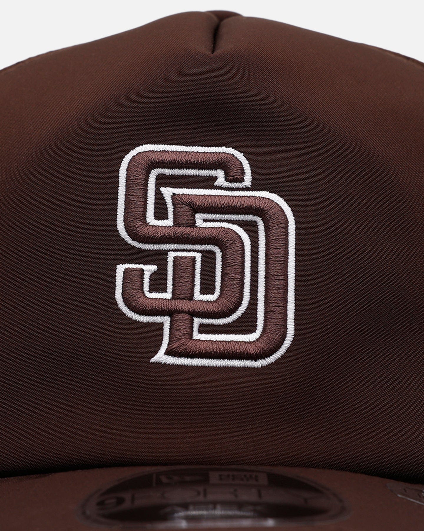 New Era San Diego Padres Batting Practice 9FORTY A - Frame Trucker Snapback Official Team Color