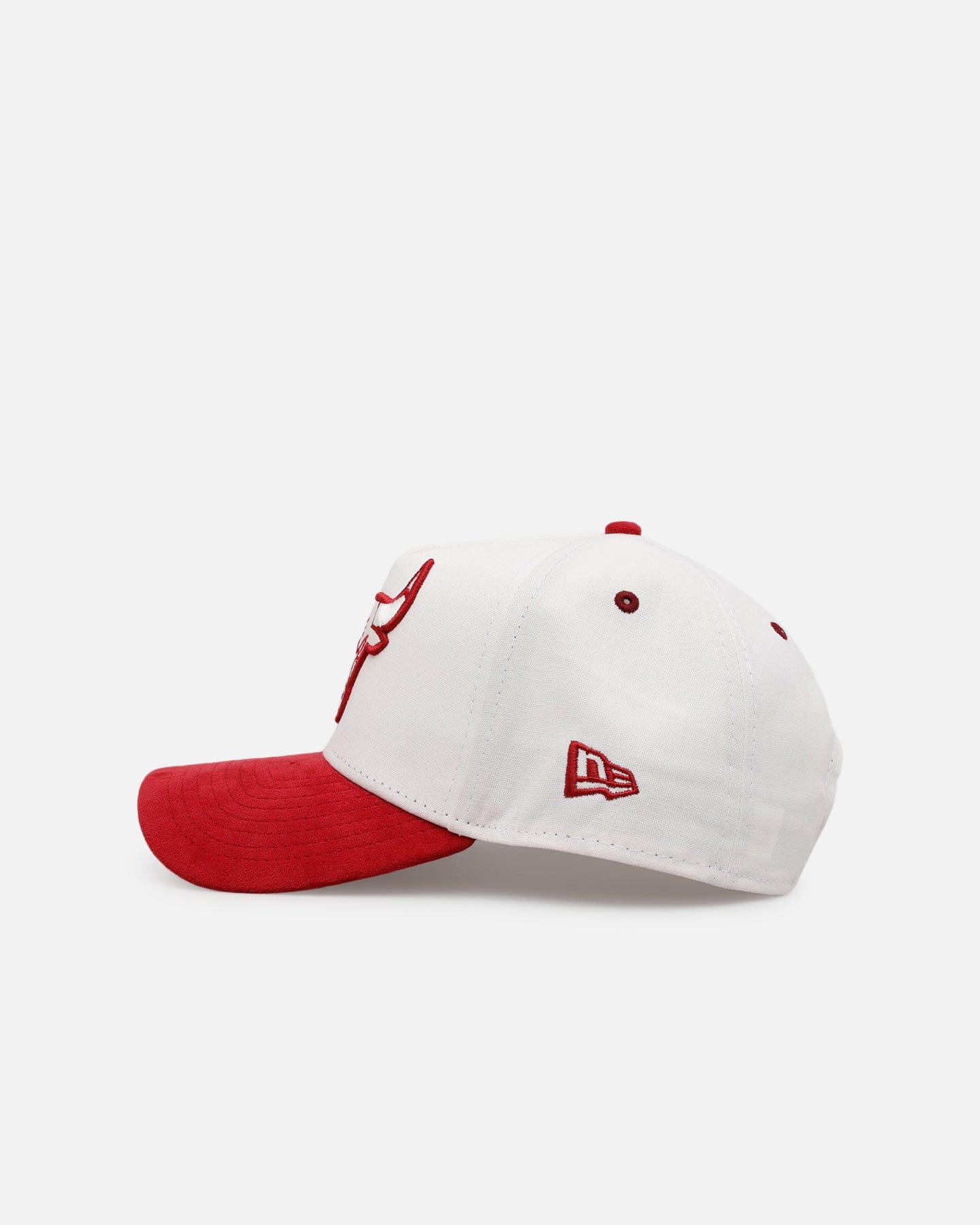 New Era Chicago Bulls Cardinal Suede 9FORTY A - Frame Snapback Cardinal