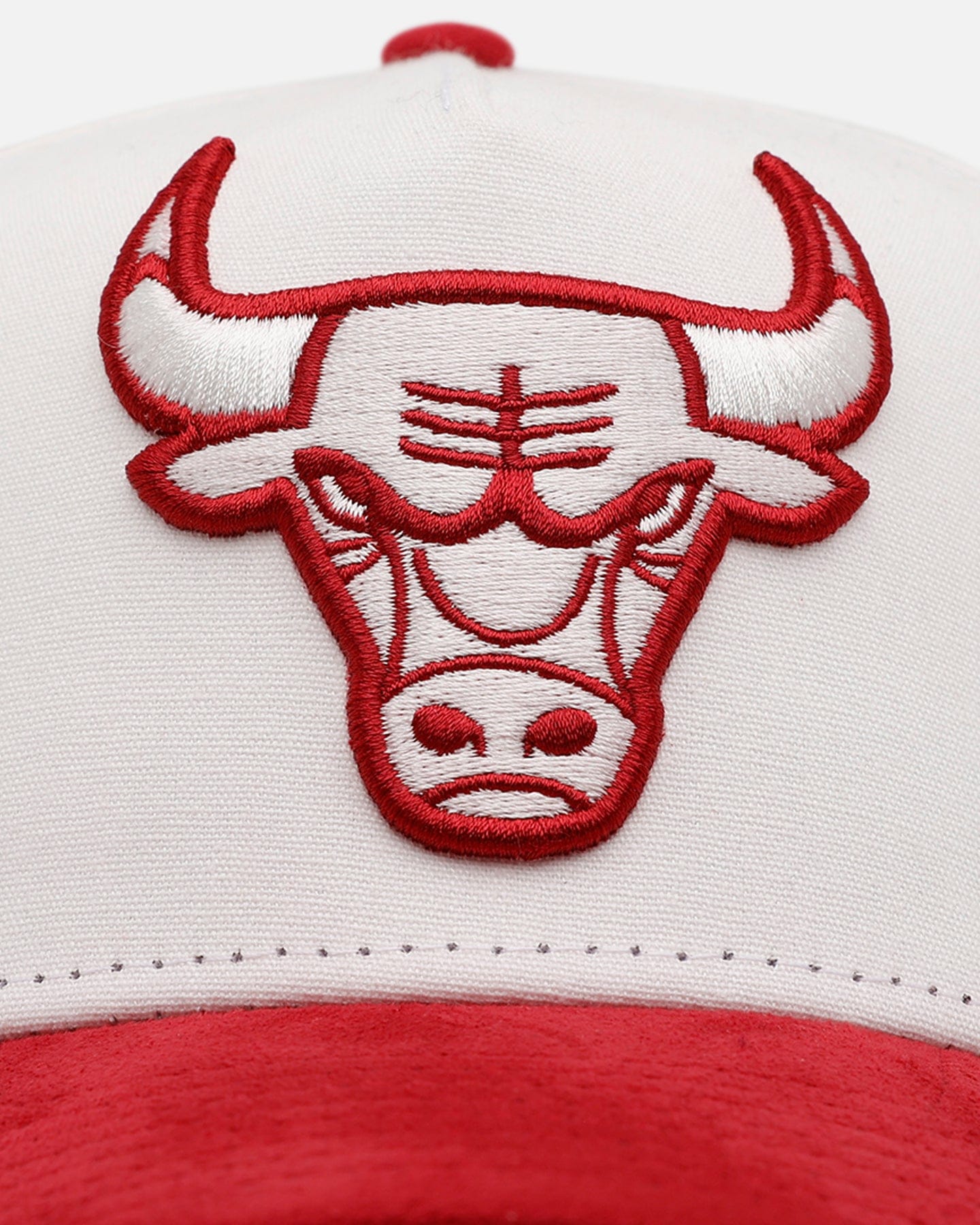 New Era Chicago Bulls Cardinal Suede 9FORTY A - Frame Snapback Cardinal
