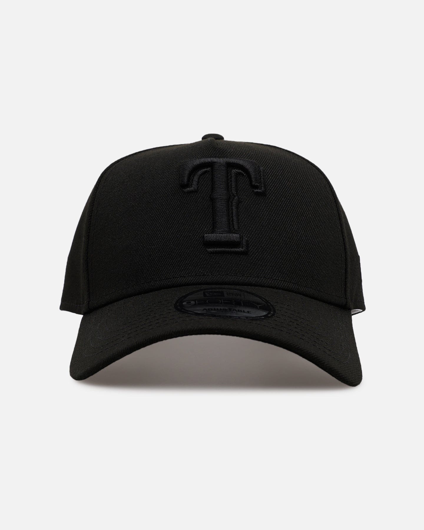 New Era Texas Rangers Easy Black 9FORTY A - Frame Snapback Black/Black