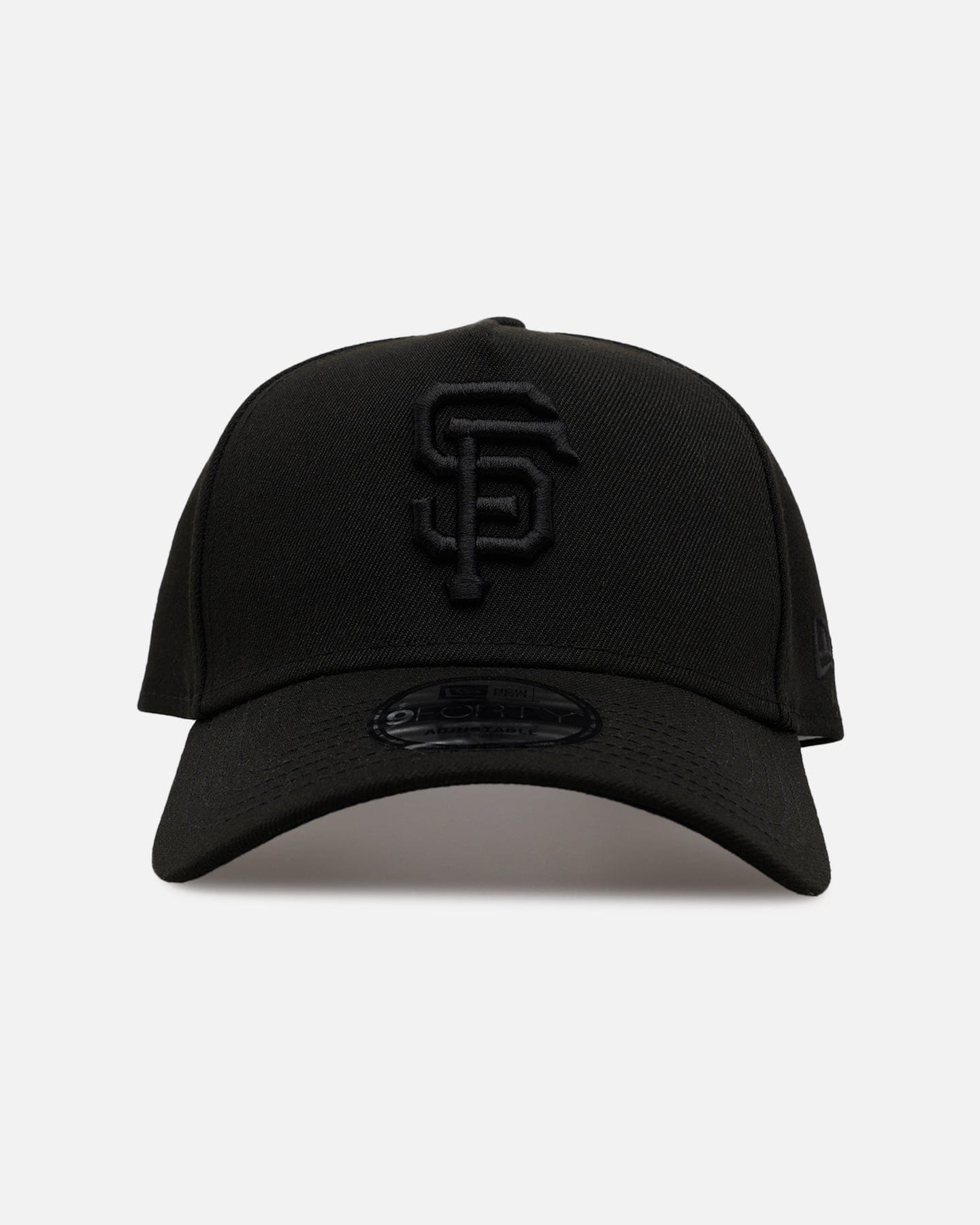 New Era San Francisco Giants Easy Black 9FORTY A - Frame Snapback Black/Black