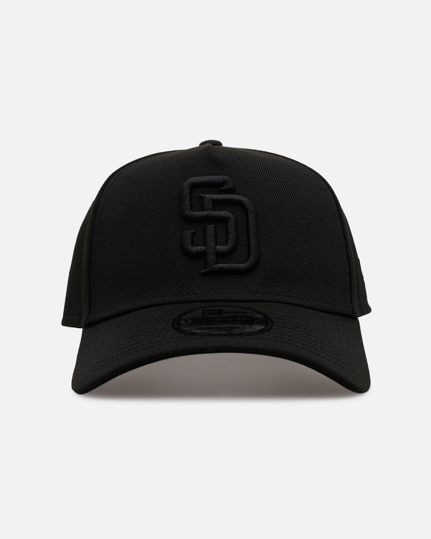 New Era San Diego Padres Easy Black 9FORTY A - Frame Snapback Black/Black