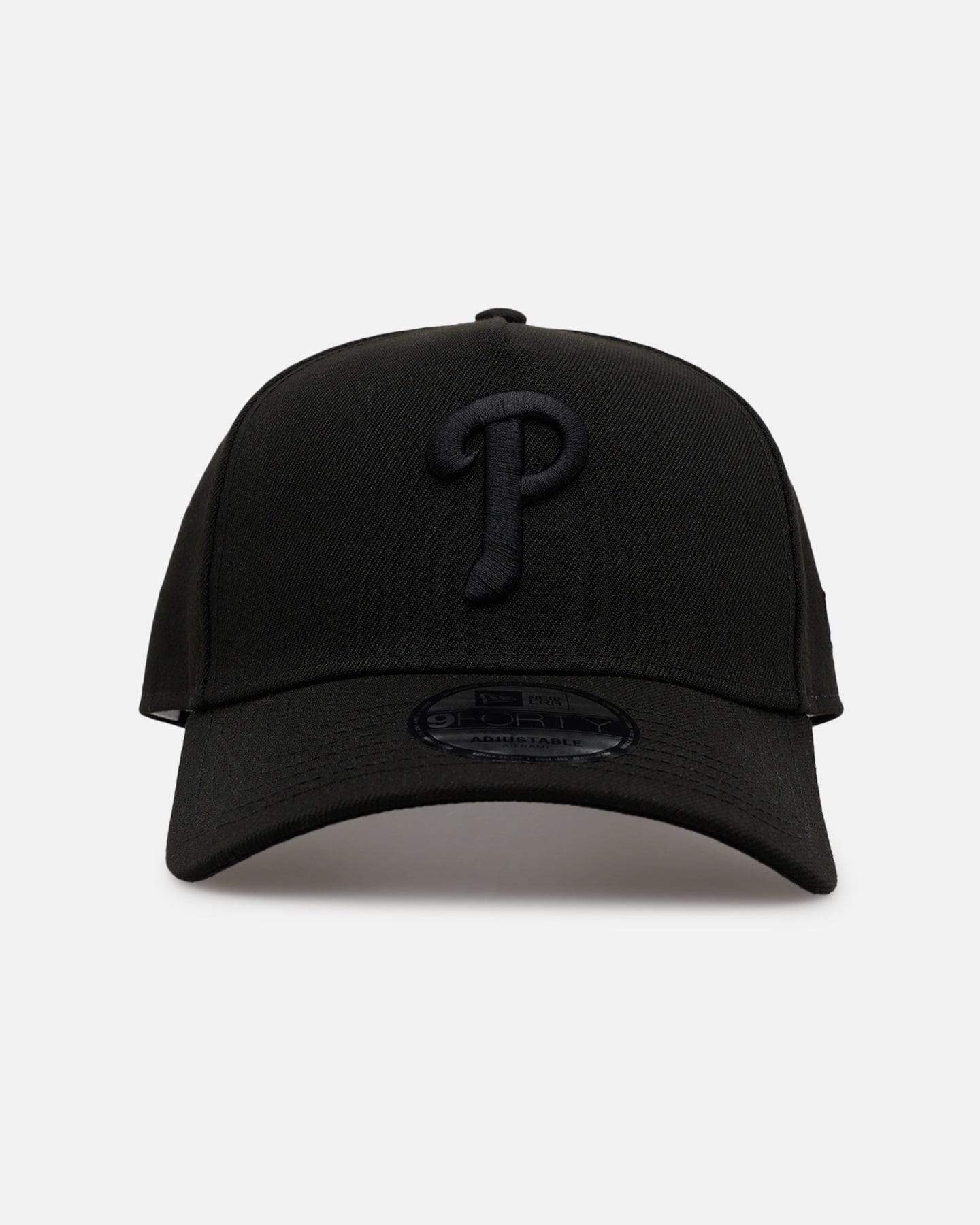 New Era Philadelphia Phillies Easy Black 9FORTY A - Frame Snapback Black/Black