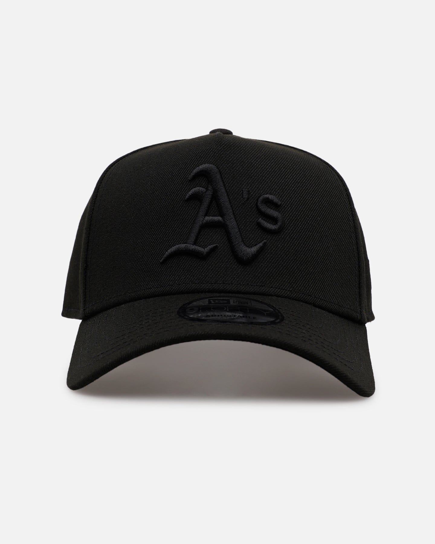 New Era Oakland Athletics Easy Black 9FORTY A - Frame Snapback Black/Black