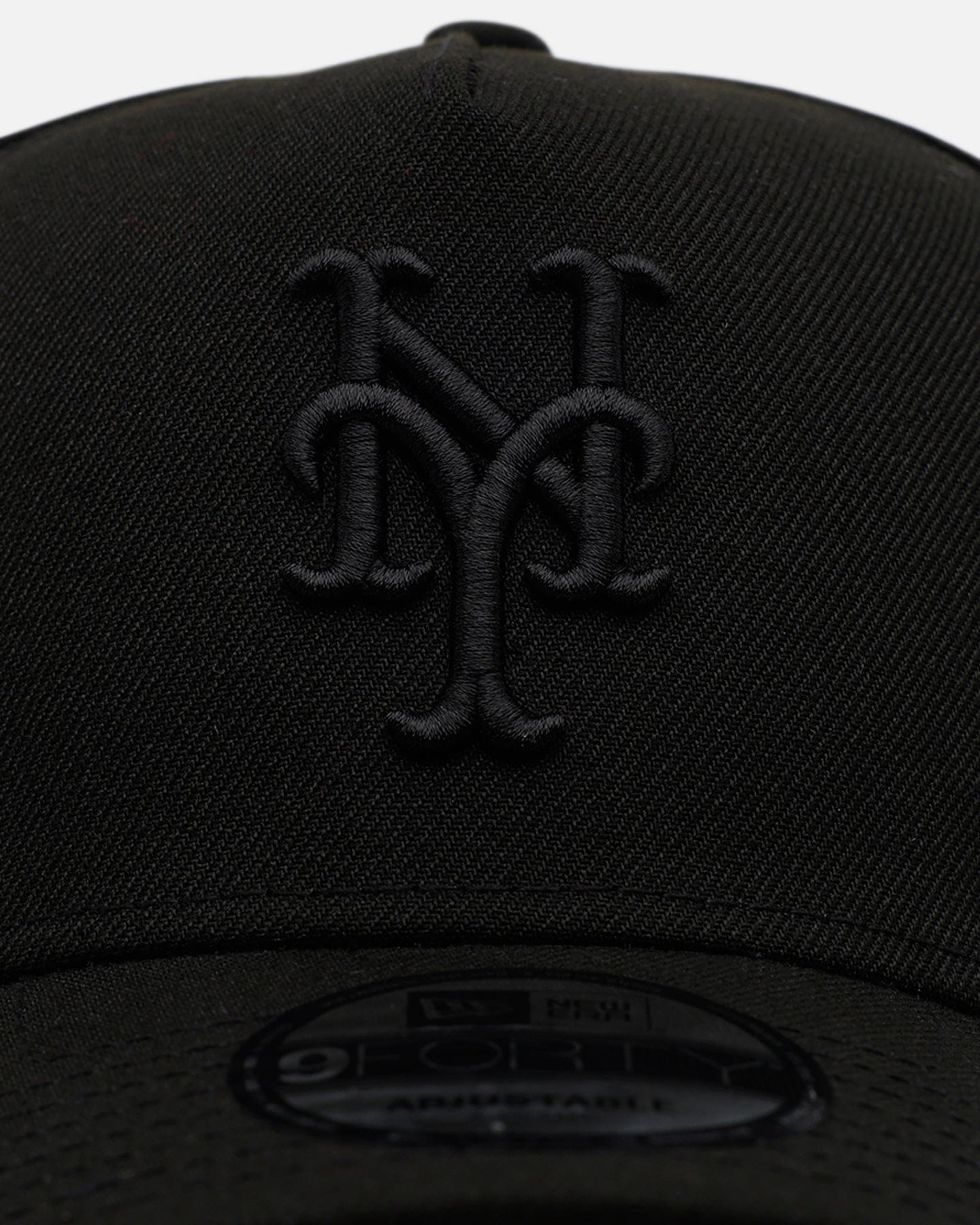 New Era New York Mets Easy Black 9FORTY A - Frame Snapback Black/Black
