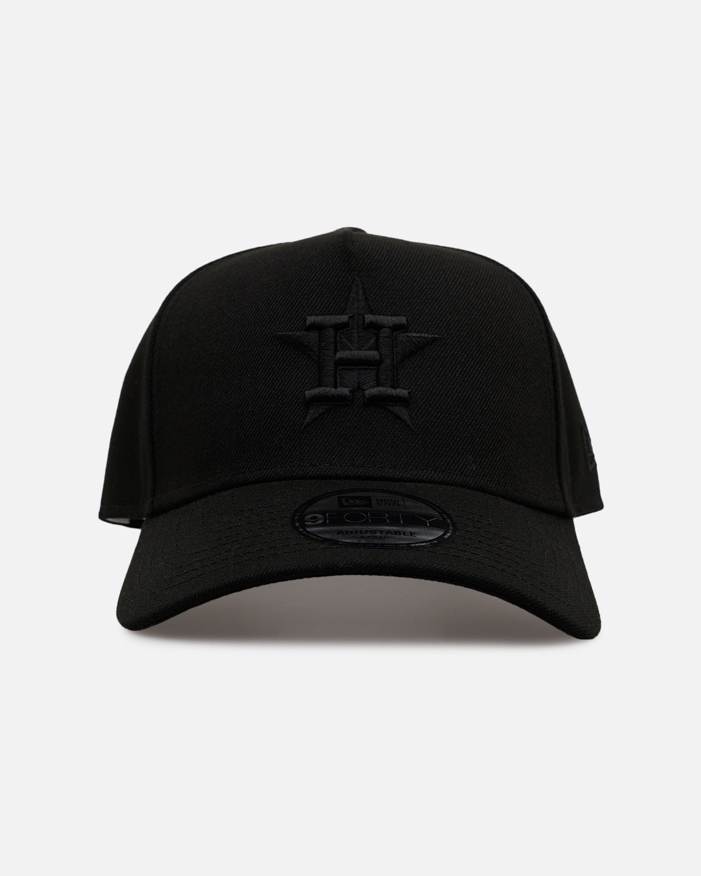 New Era Houston Astros Easy Black 9FORTY A - Frame Snapback Black/Black