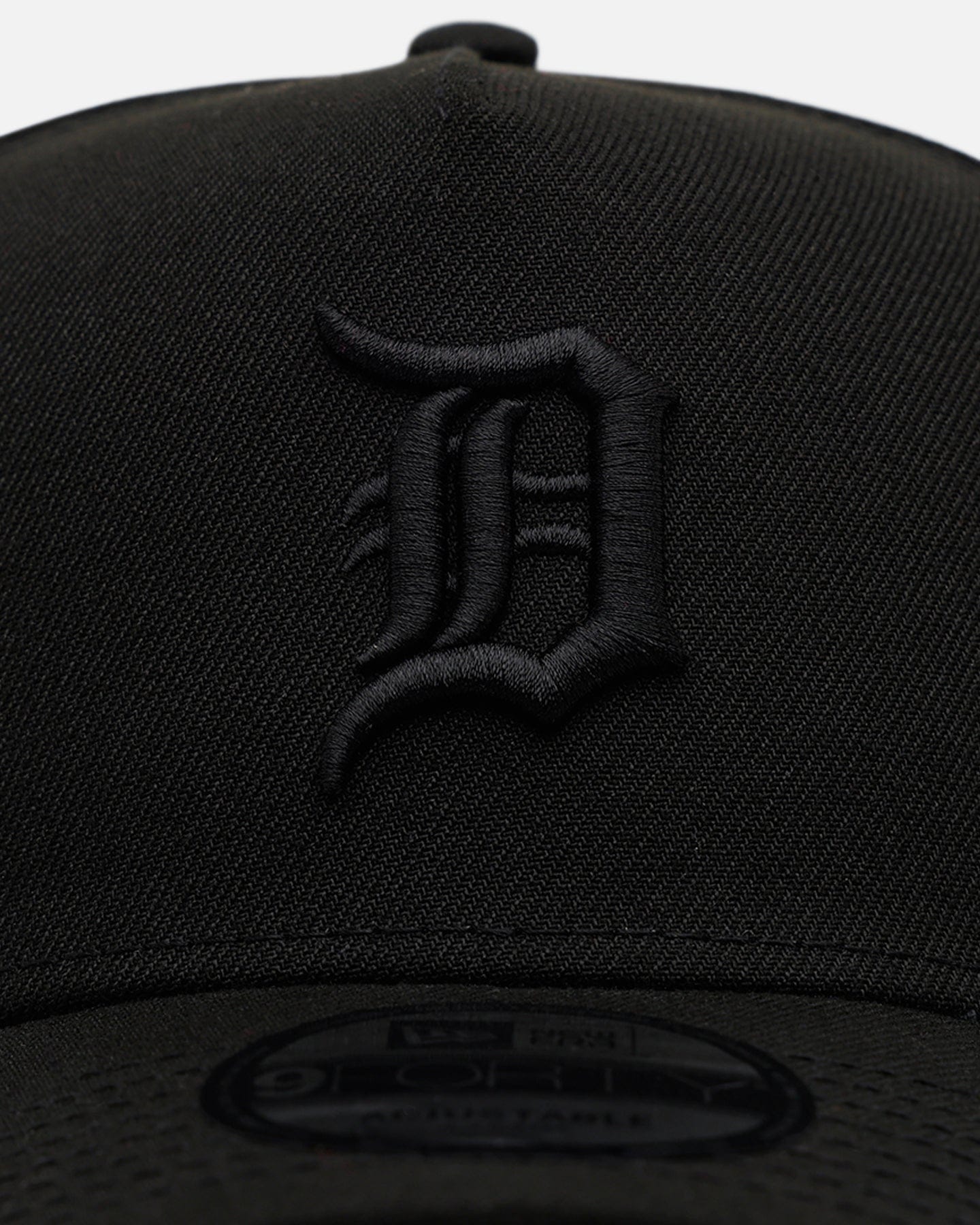 New Era Detroit Tigers Easy Black 9FORTY A - Frame Snapback Black/Black