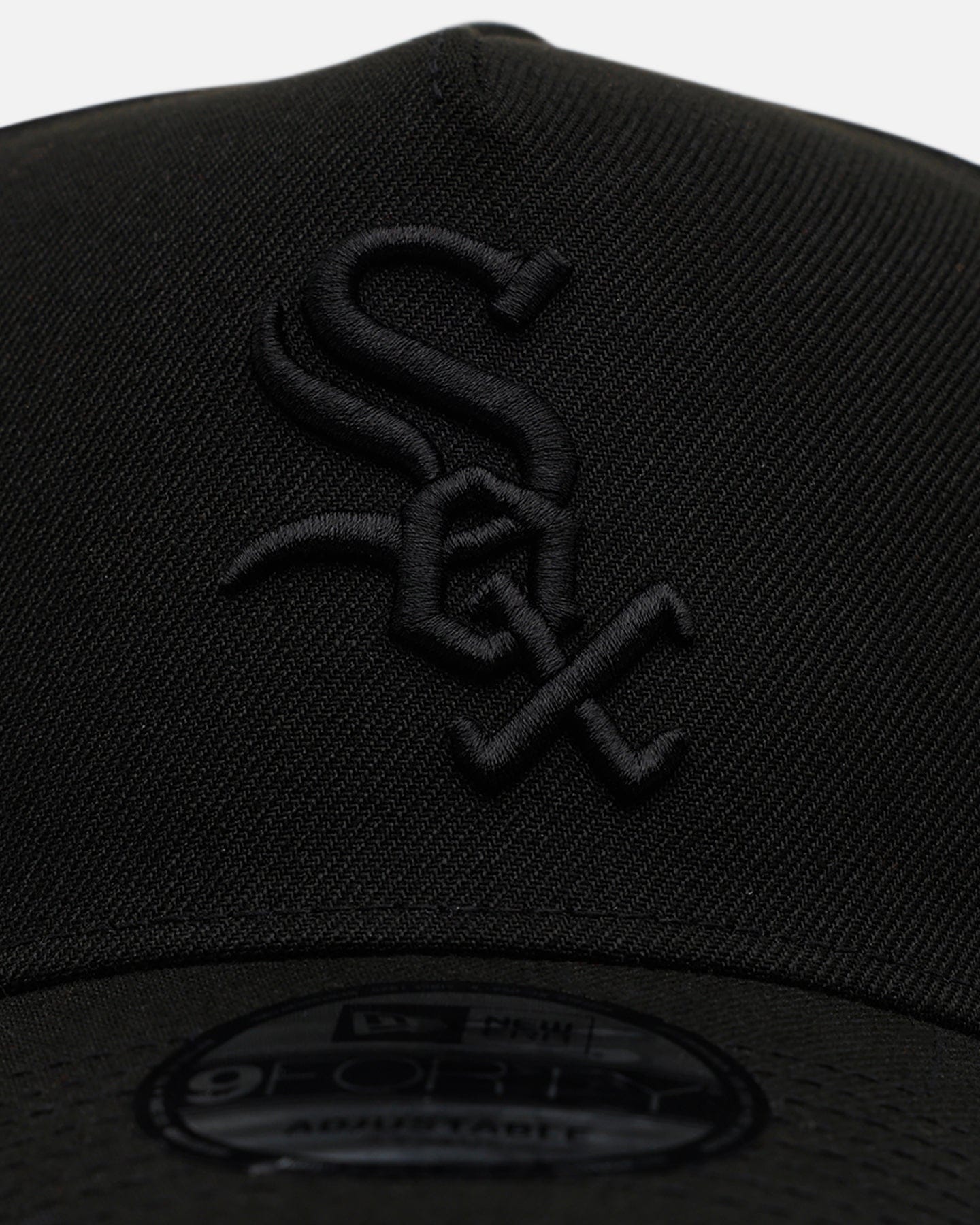 New Era Chicago White Sox Easy Black 9FORTY A - Frame Snapback Black/Black