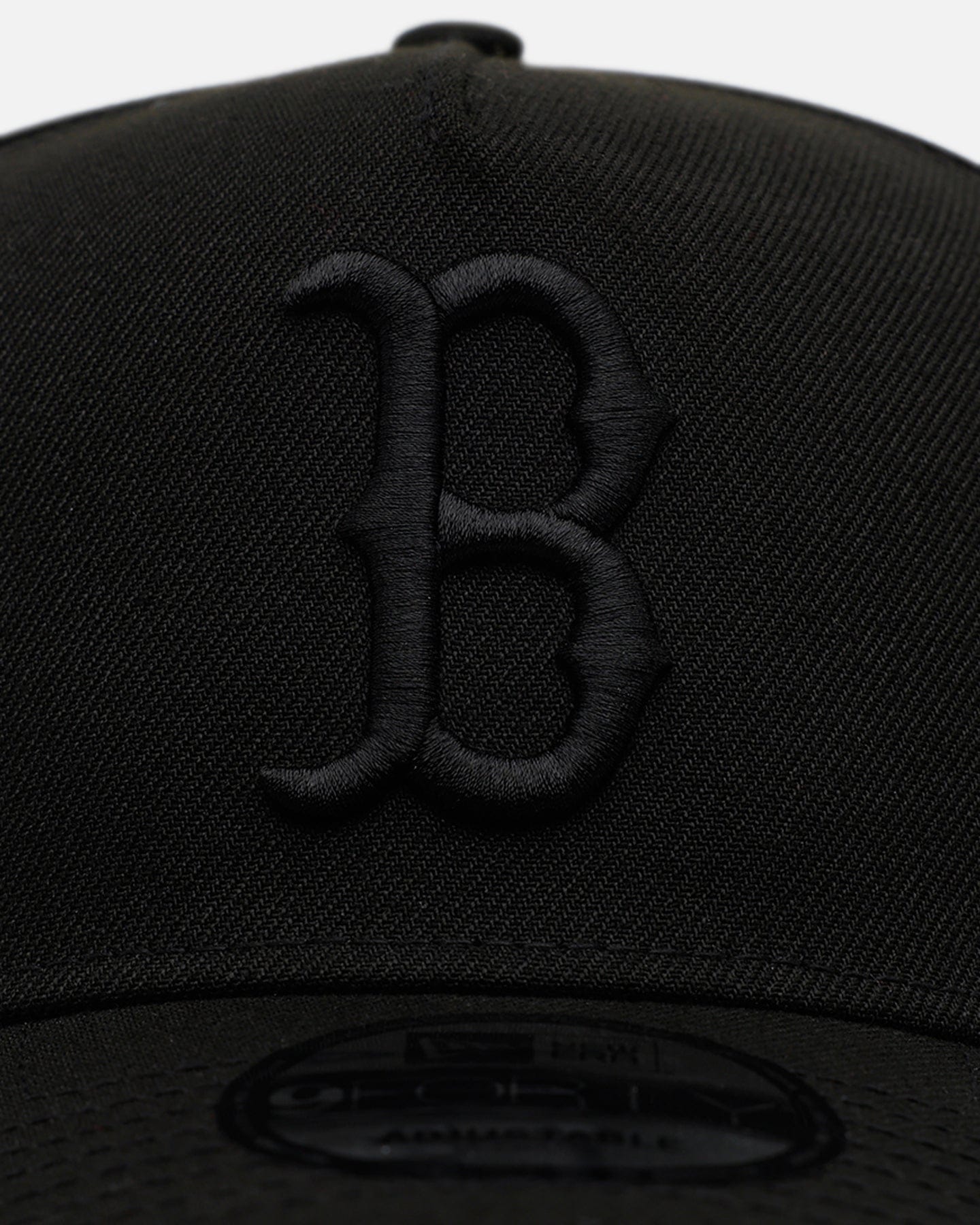 New Era Boston Red Sox Easy Black 9FORTY A - Frame Snapback Black/Black