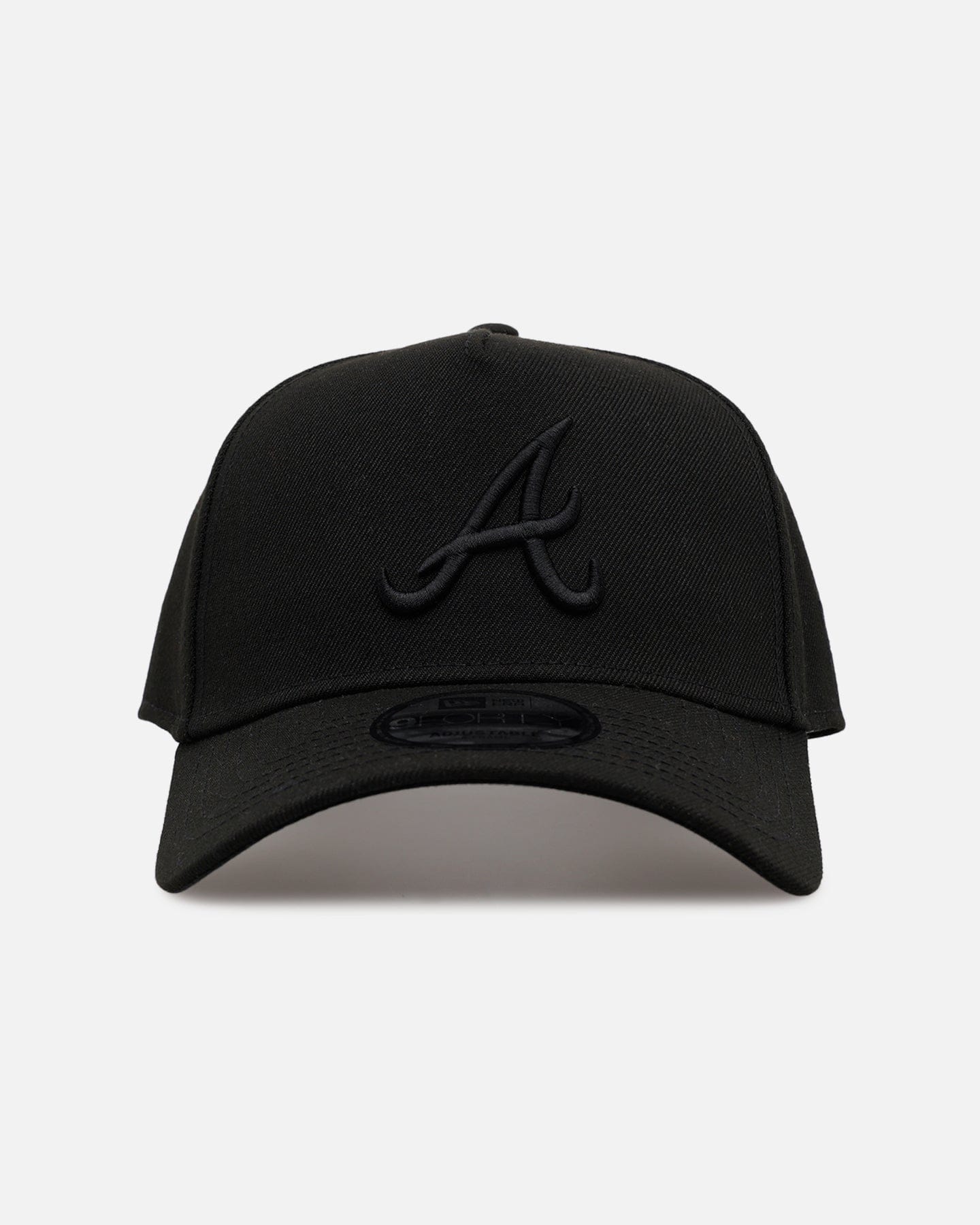 New Era Atlanta Braves Easy Black 9FORTY A - Frame Snapback Black/Black