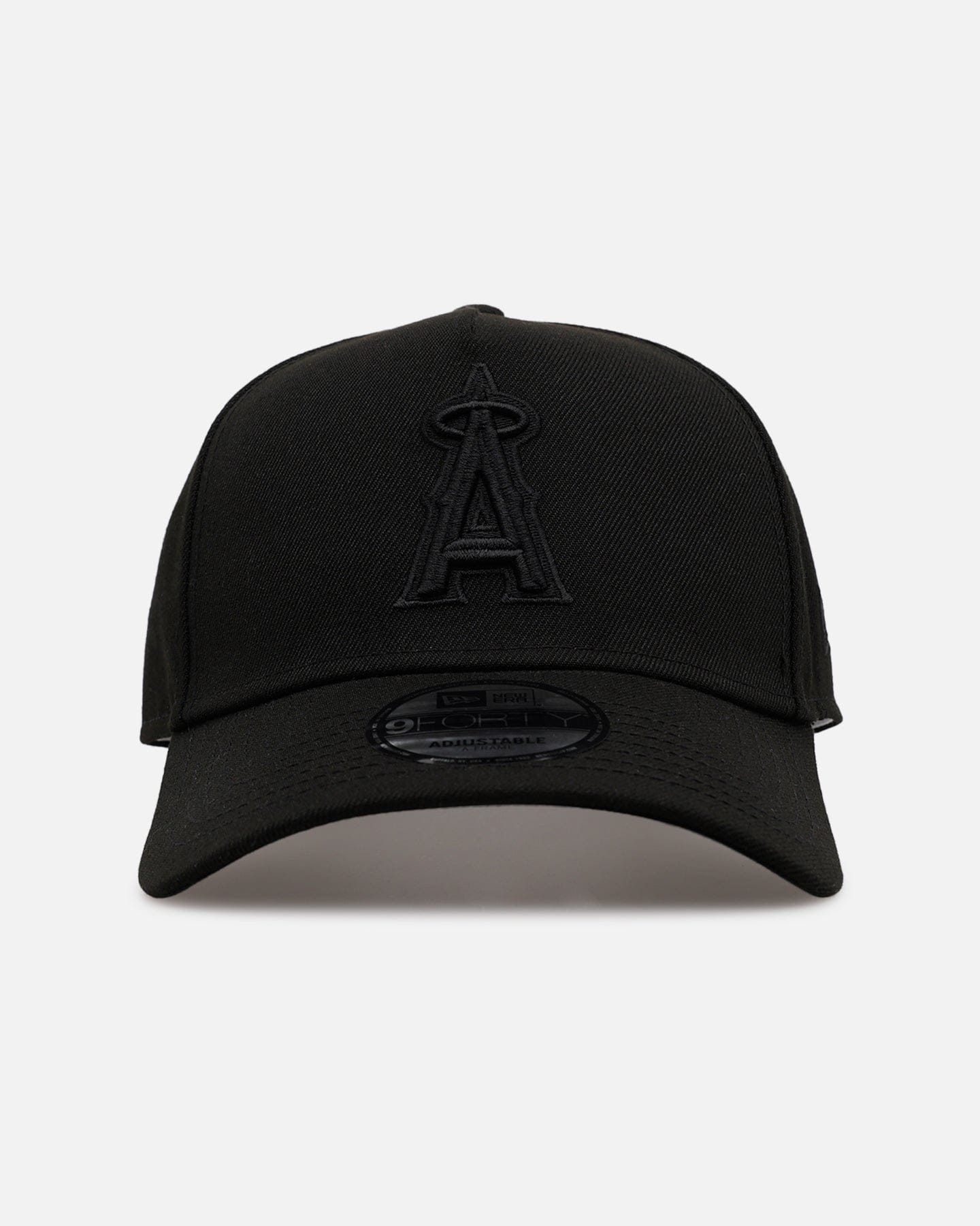 New Era Los Angeles Angels Easy Black 9FORTY A - Frame Snapback Black/Black