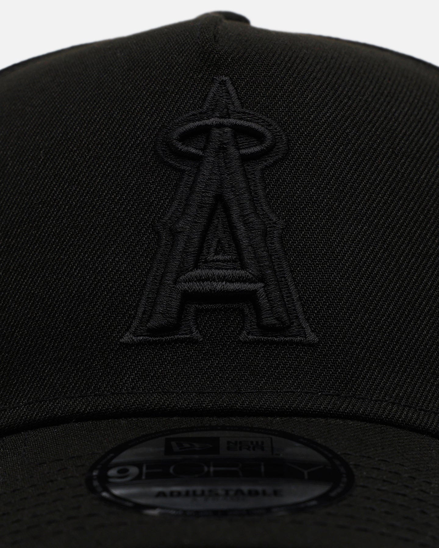 New Era Los Angeles Angels Easy Black 9FORTY A - Frame Snapback Black/Black
