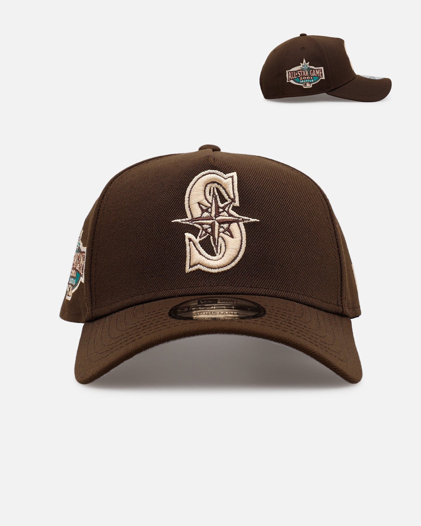 New Era Seattle Mariners Stay Classy 9FORTY A - Frame Snapback Walnut