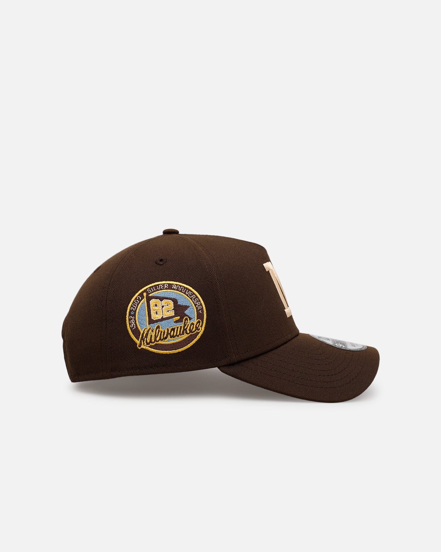 New Era Milwaukee Brewers Stay Classy 9FORTY A - Frame Snapback Walnut