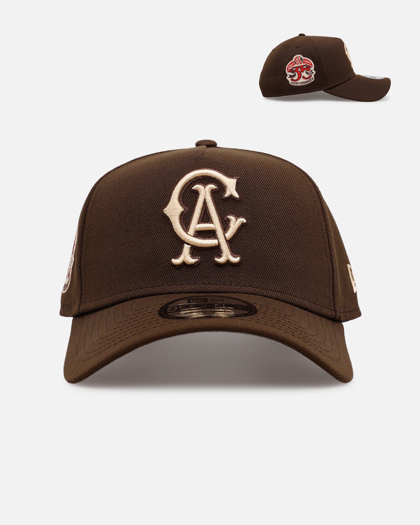 New Era Los Angeles Angels Stay Classy 9FORTY A - Frame Snapback Walnut